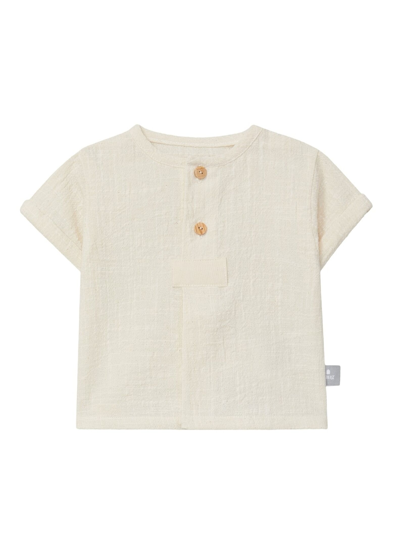COTTON SHORTSLEEVE T-SHIRT FLORAL MINT BLUE