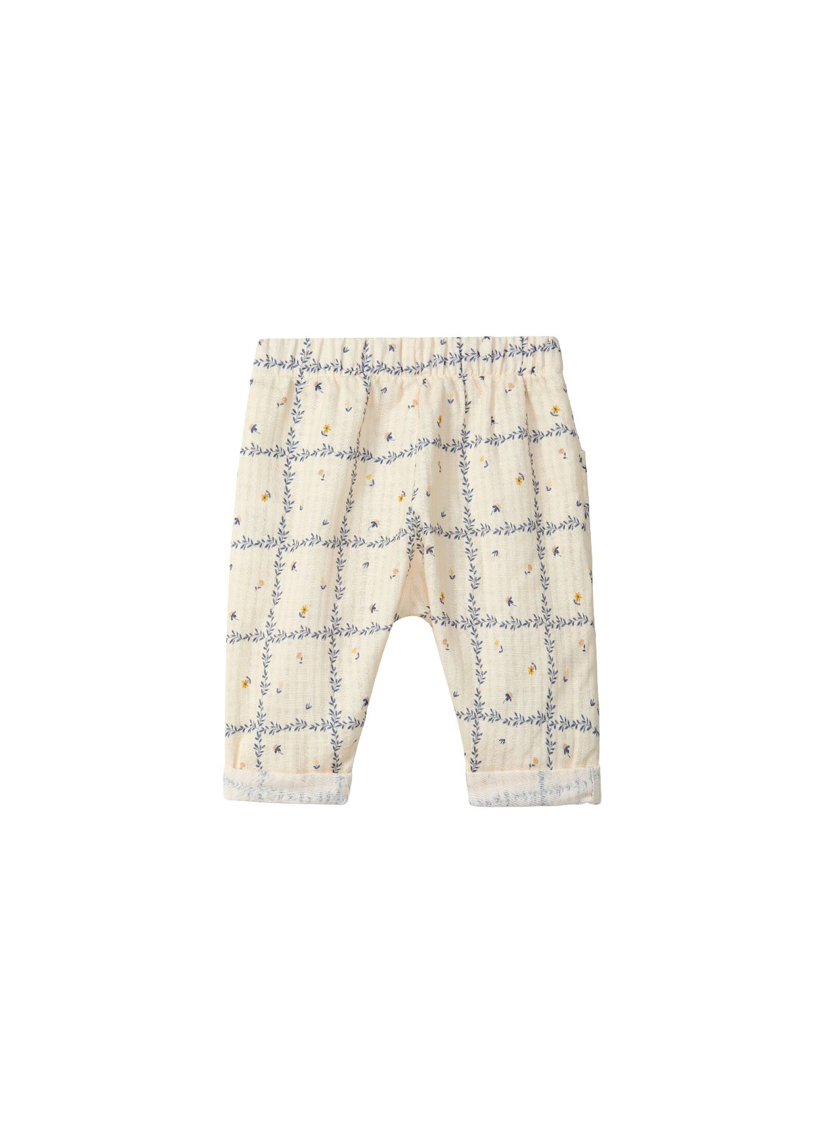 COTTON PANTS INDIGO