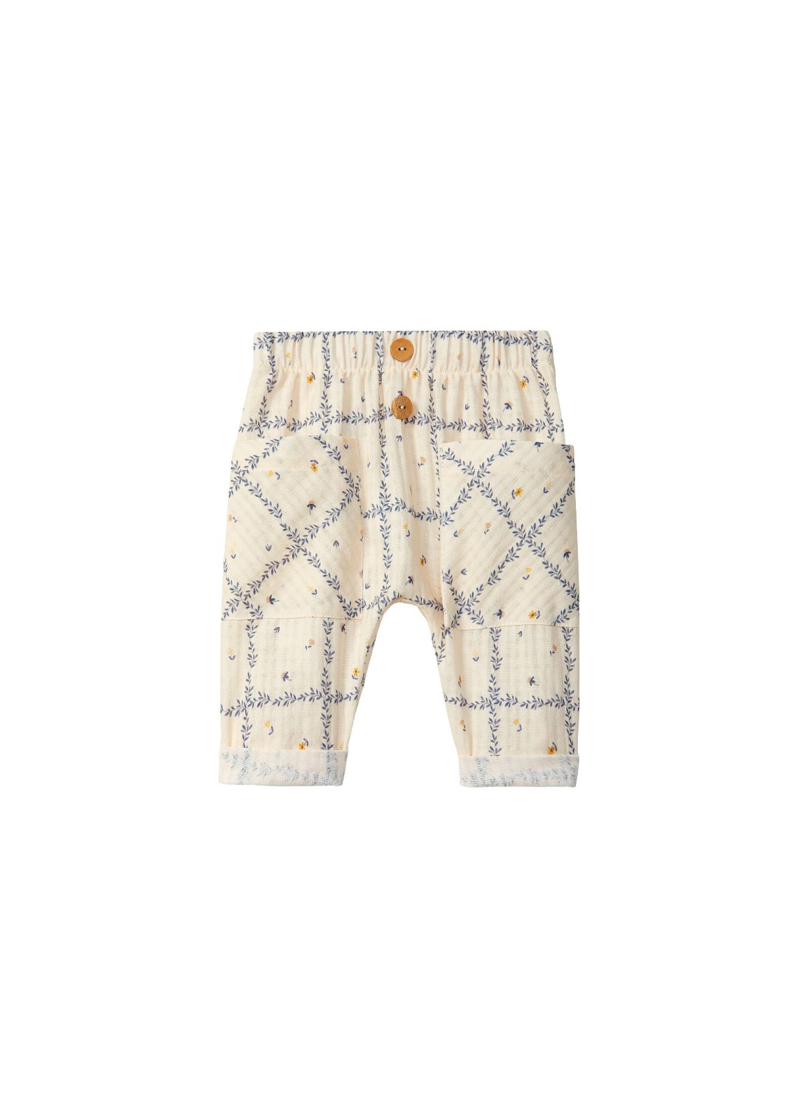 COTTON PANTS INDIGO