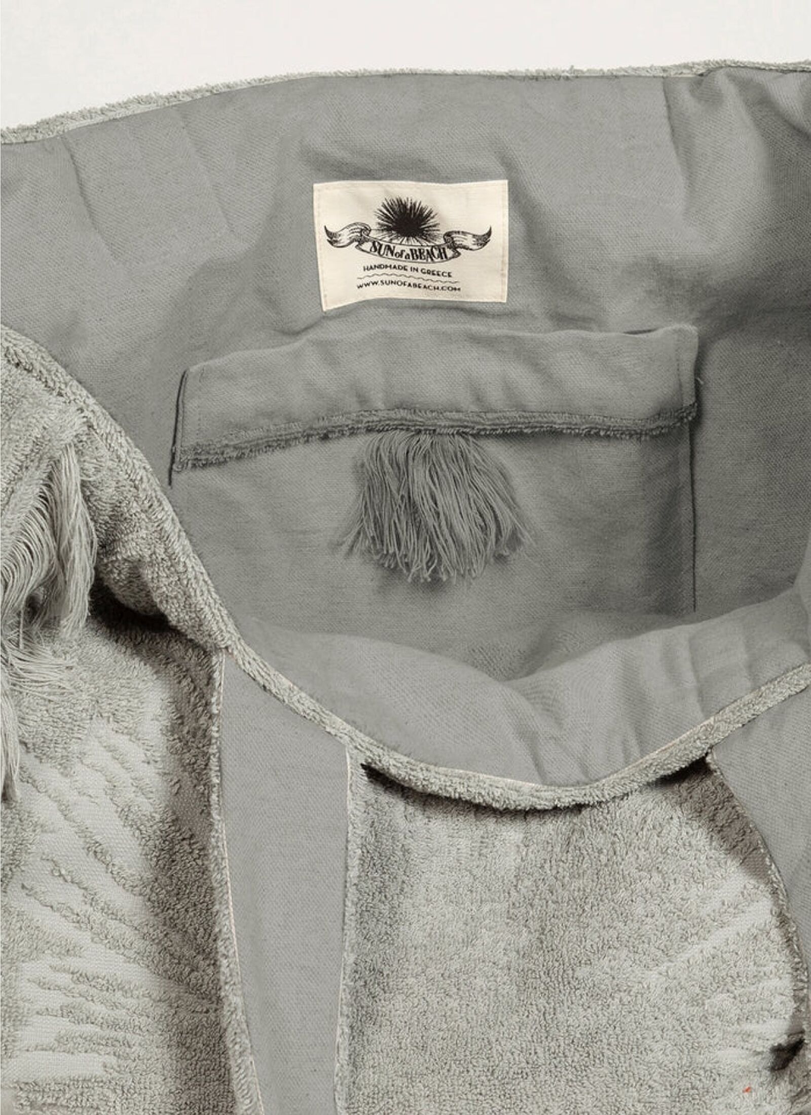 TERRY BEACH BAG GREIGE