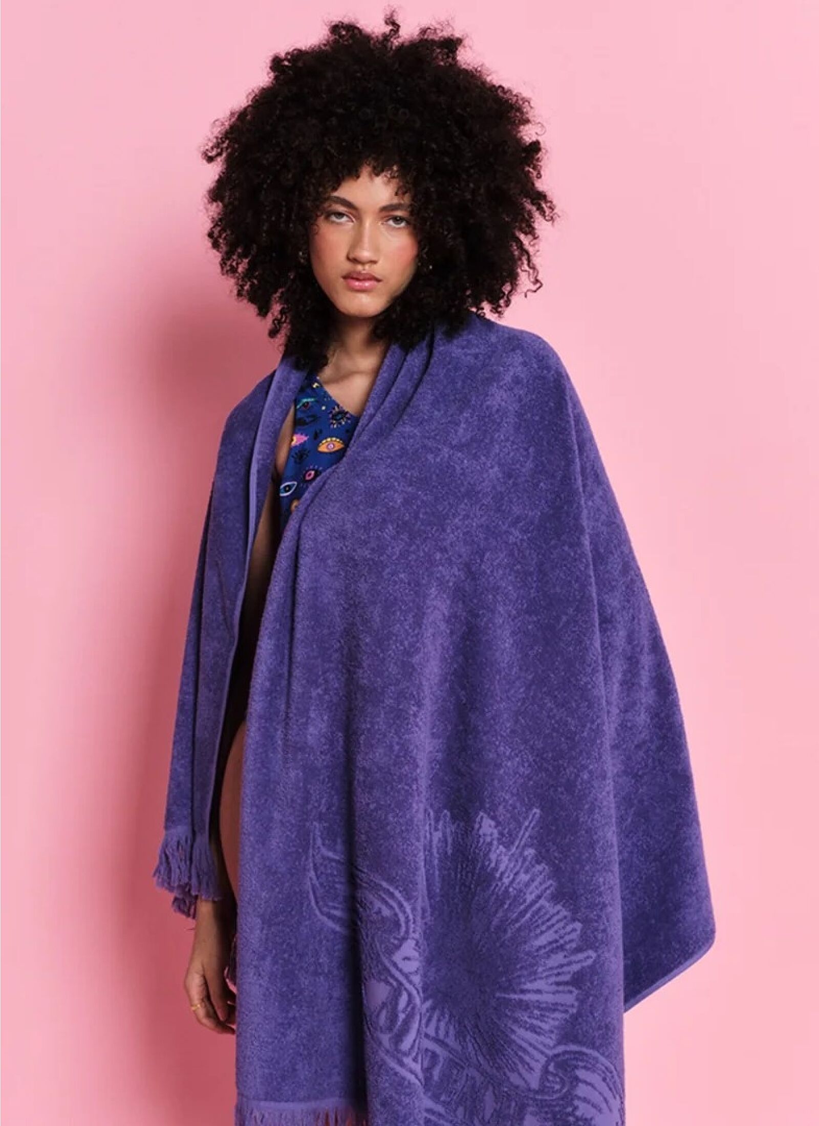 BEACH TOWEL ULTRA VIOLET