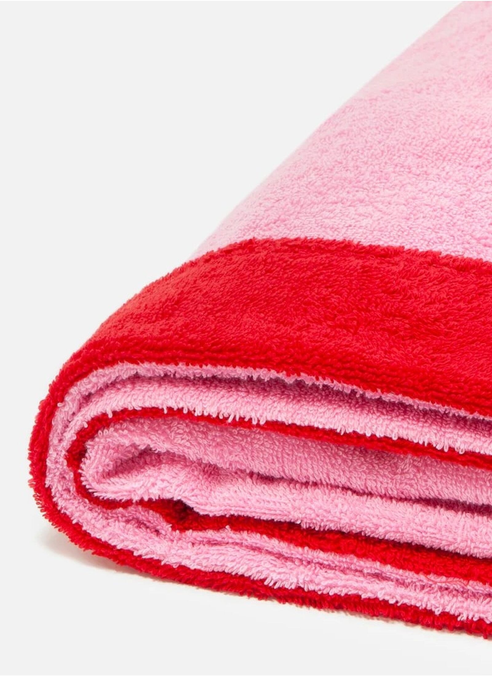 BEACH TOWEL MULTI BUBBLEGUM