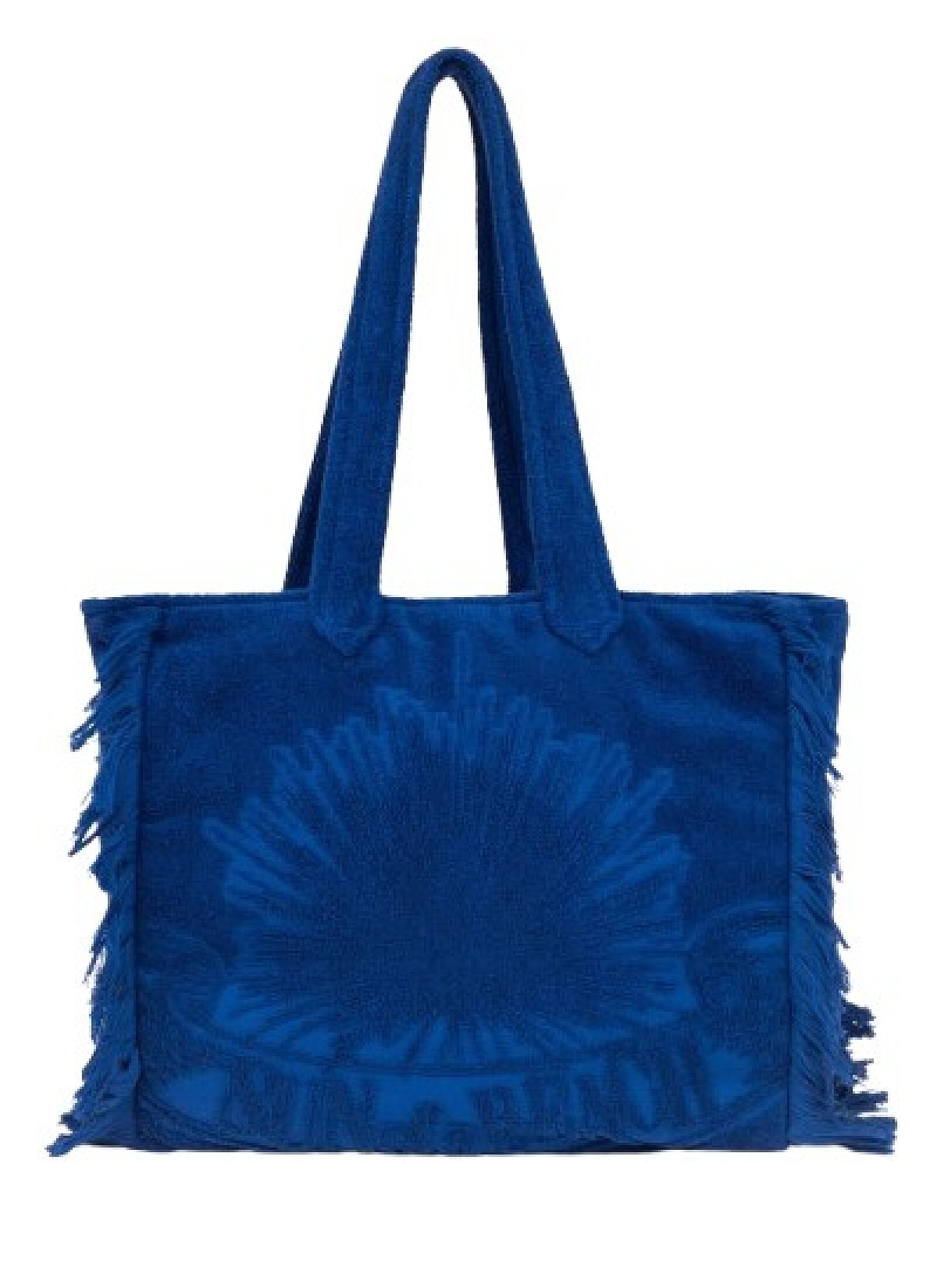 TERRY BEACH BAG DEEP BLUE