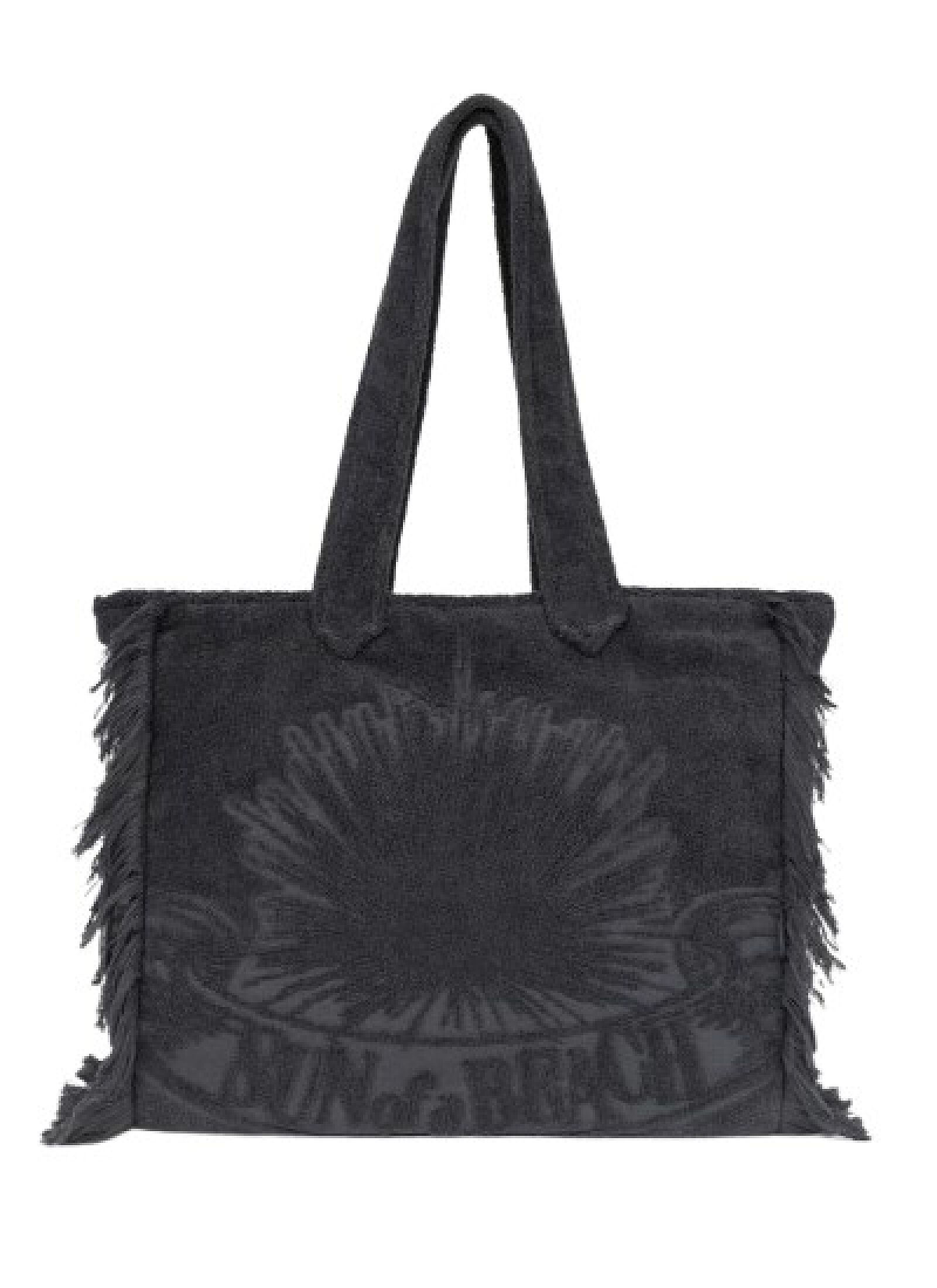 TERRY BEACH BAG GRAPHITE
