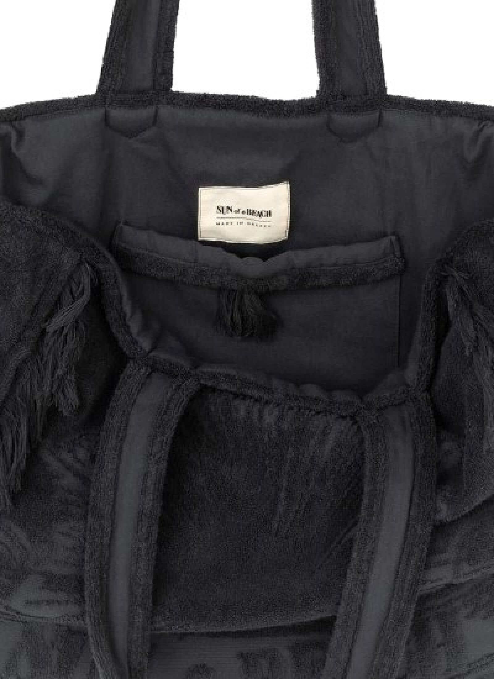 TERRY BEACH BAG GRAPHITE