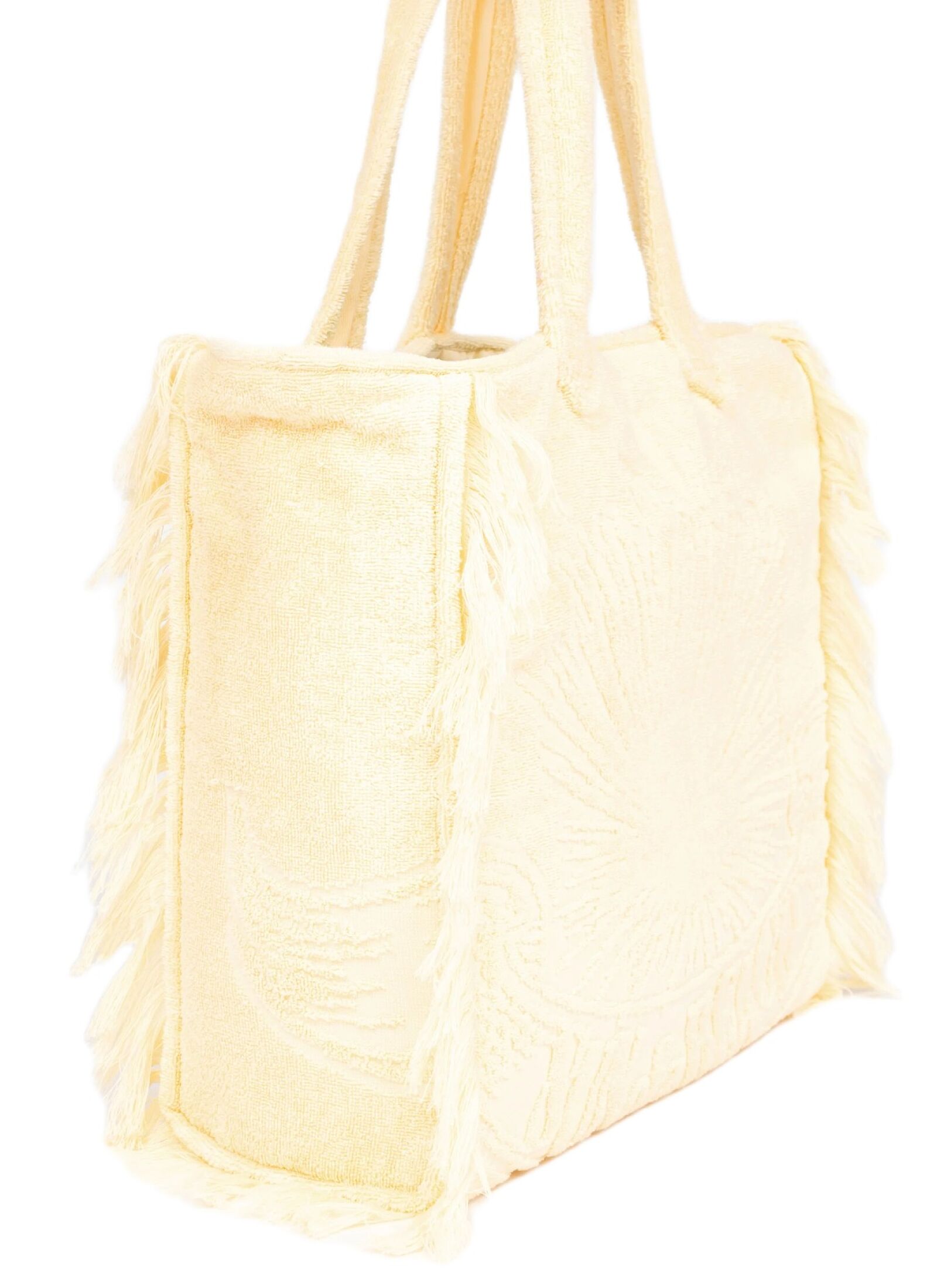 TERRY BEACH BAG VANILLA