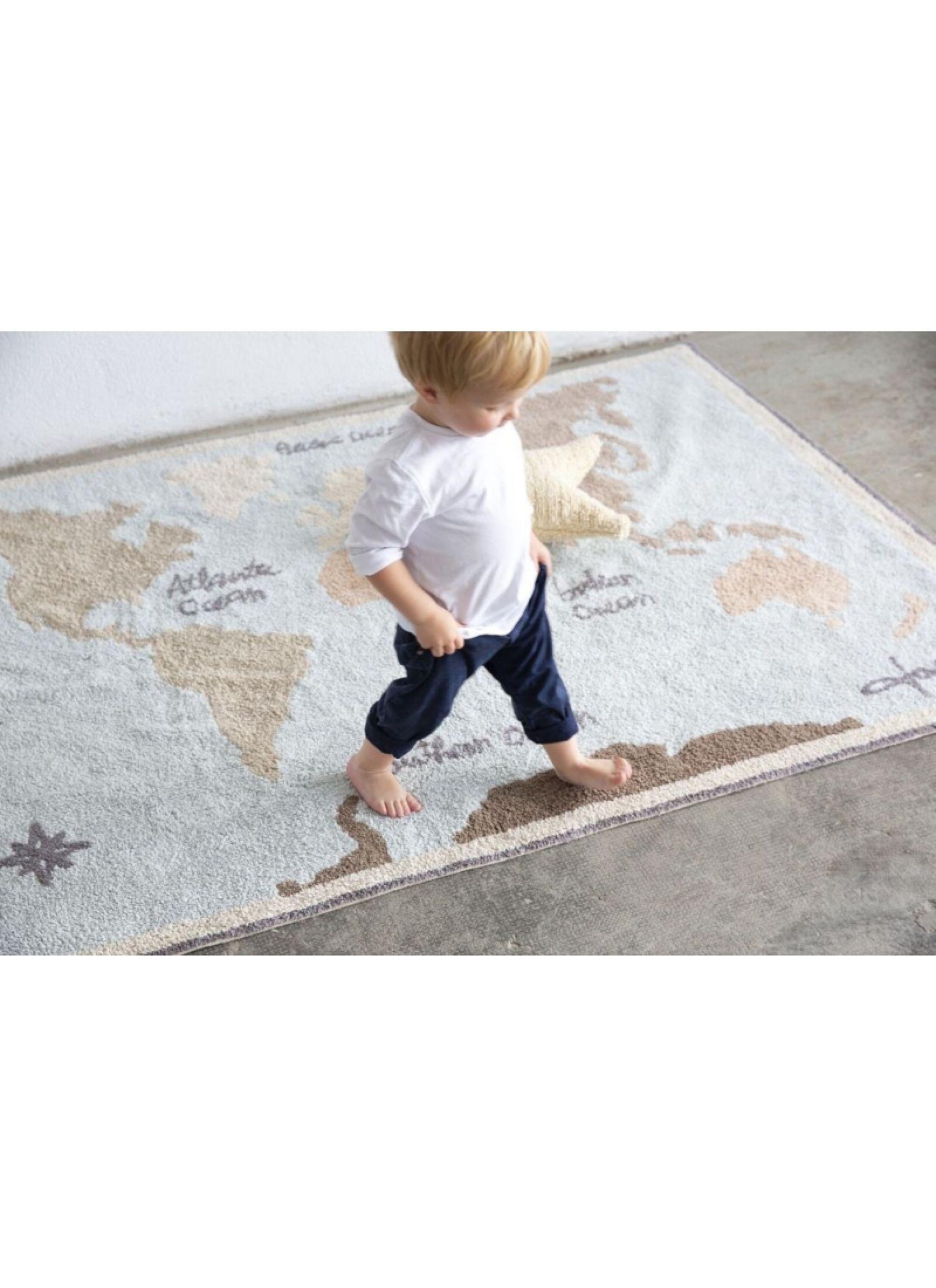 RUG VINTAGE MAP (140X200)