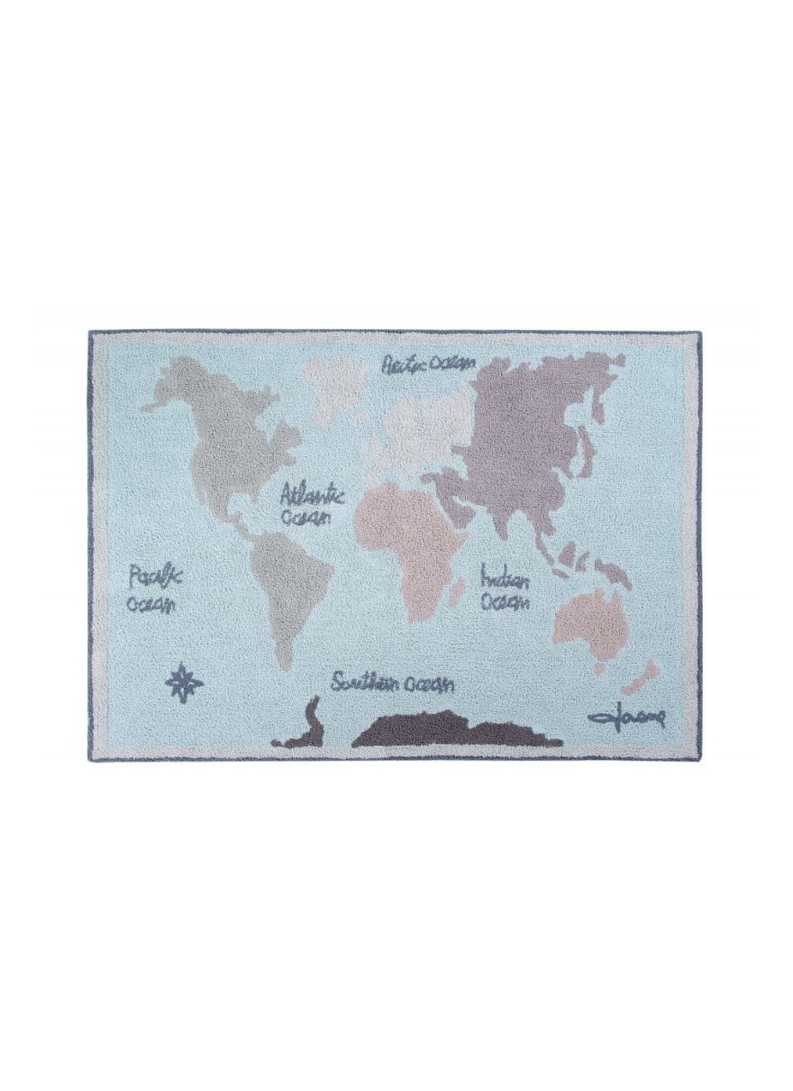 RUG VINTAGE MAP (140X200)