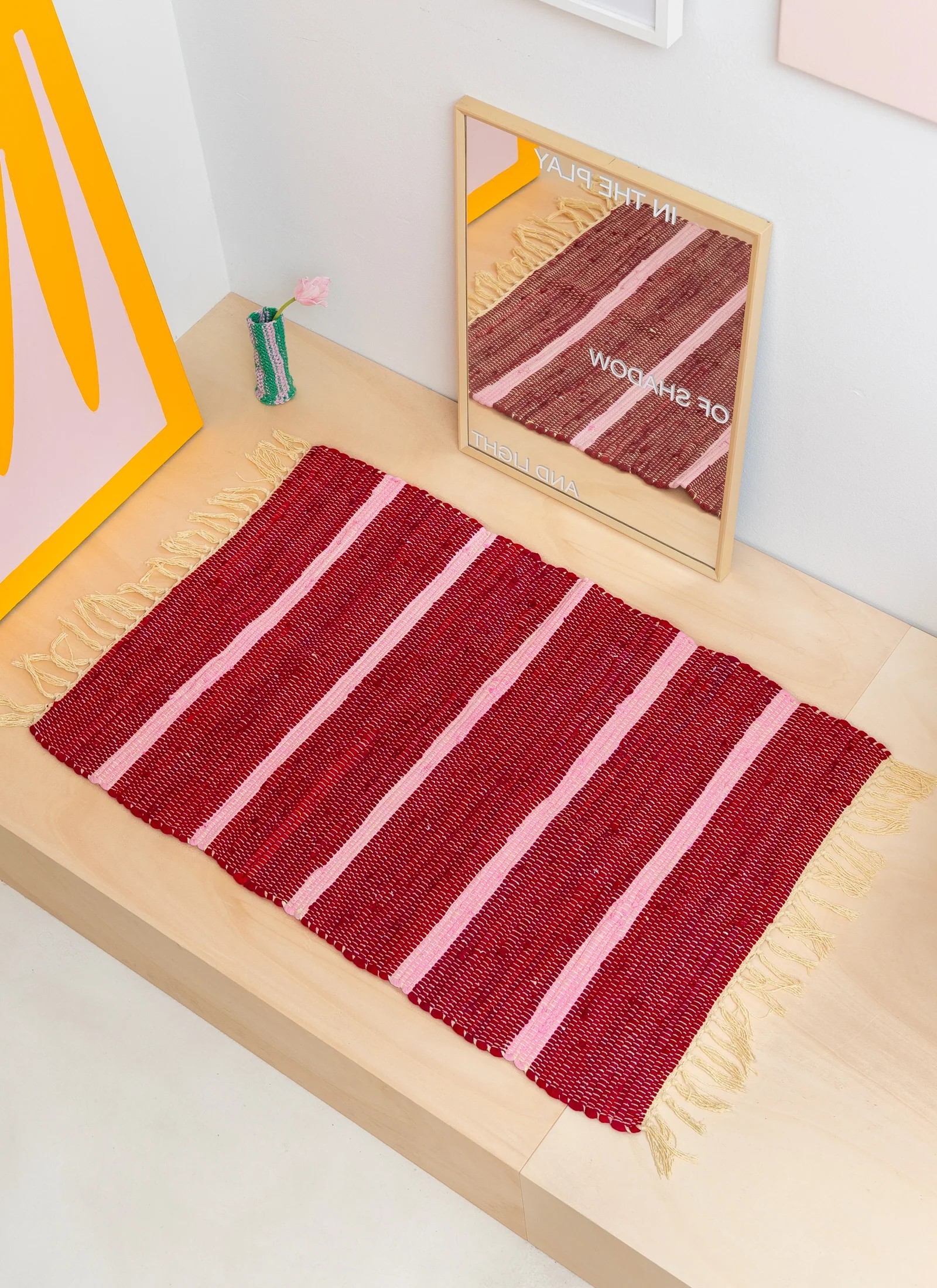 RUG BURGUNDY (60X90)