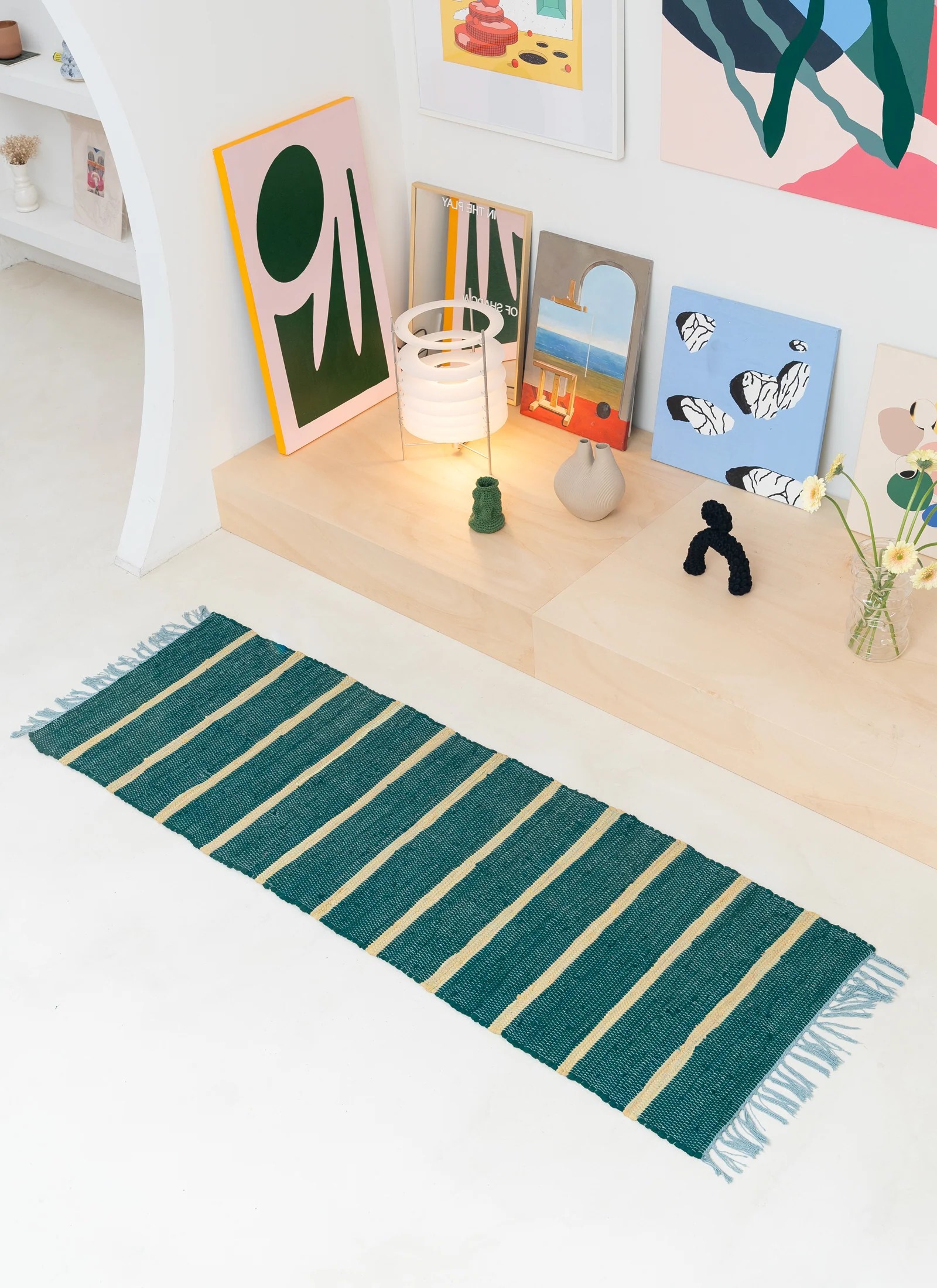 RUG GREEN (60X180)