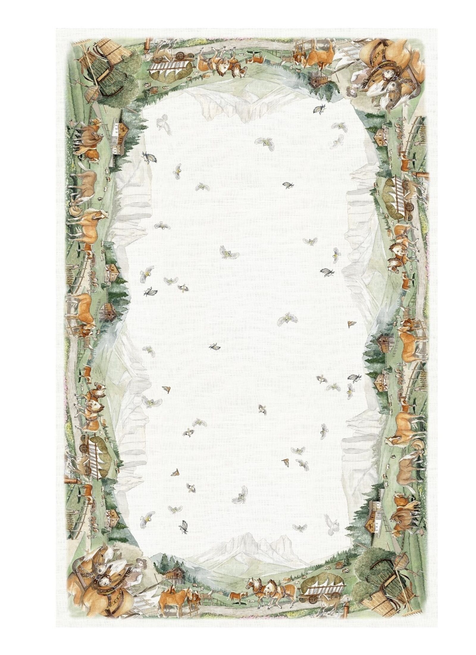 LINEN TABLECLOTH MASO
