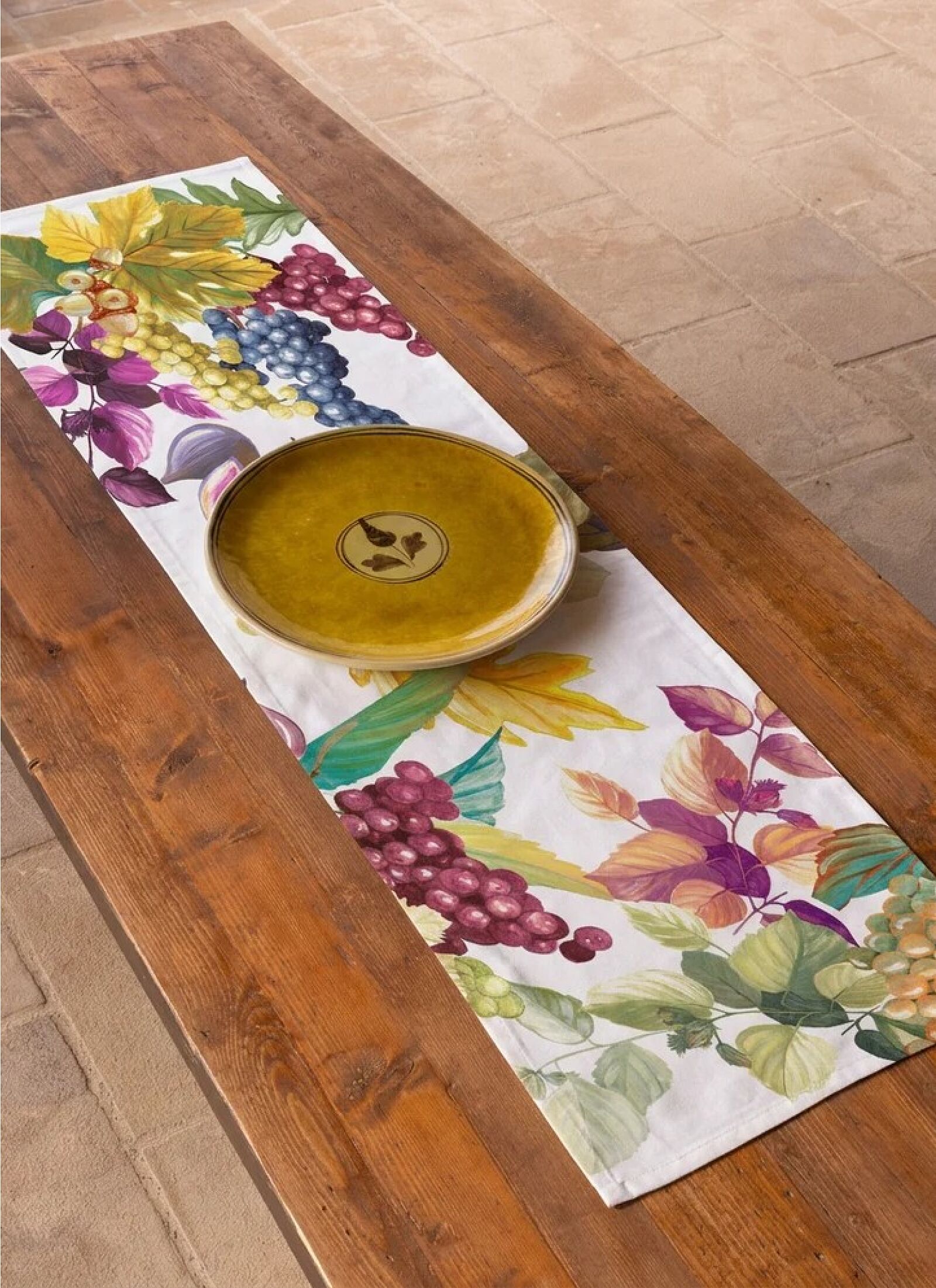 RUNNER LINEN VINDEMIA