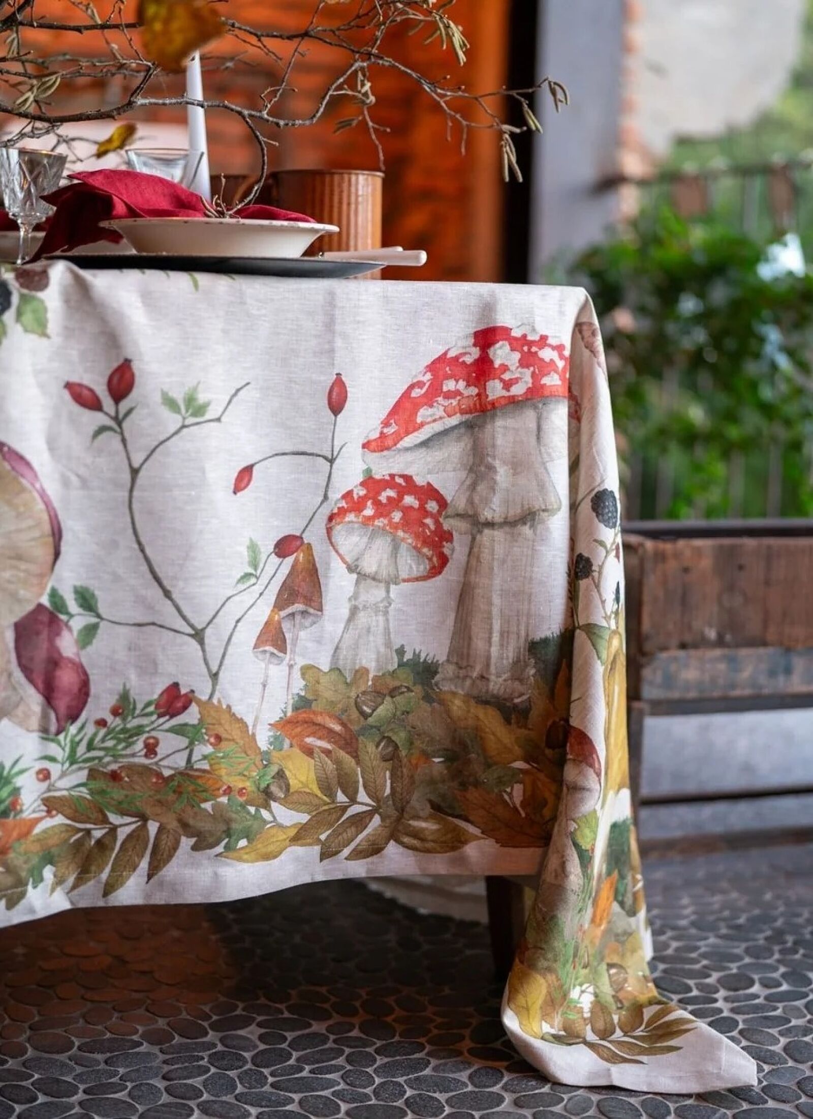 LINEN TABLECLOTH GRIFOLA