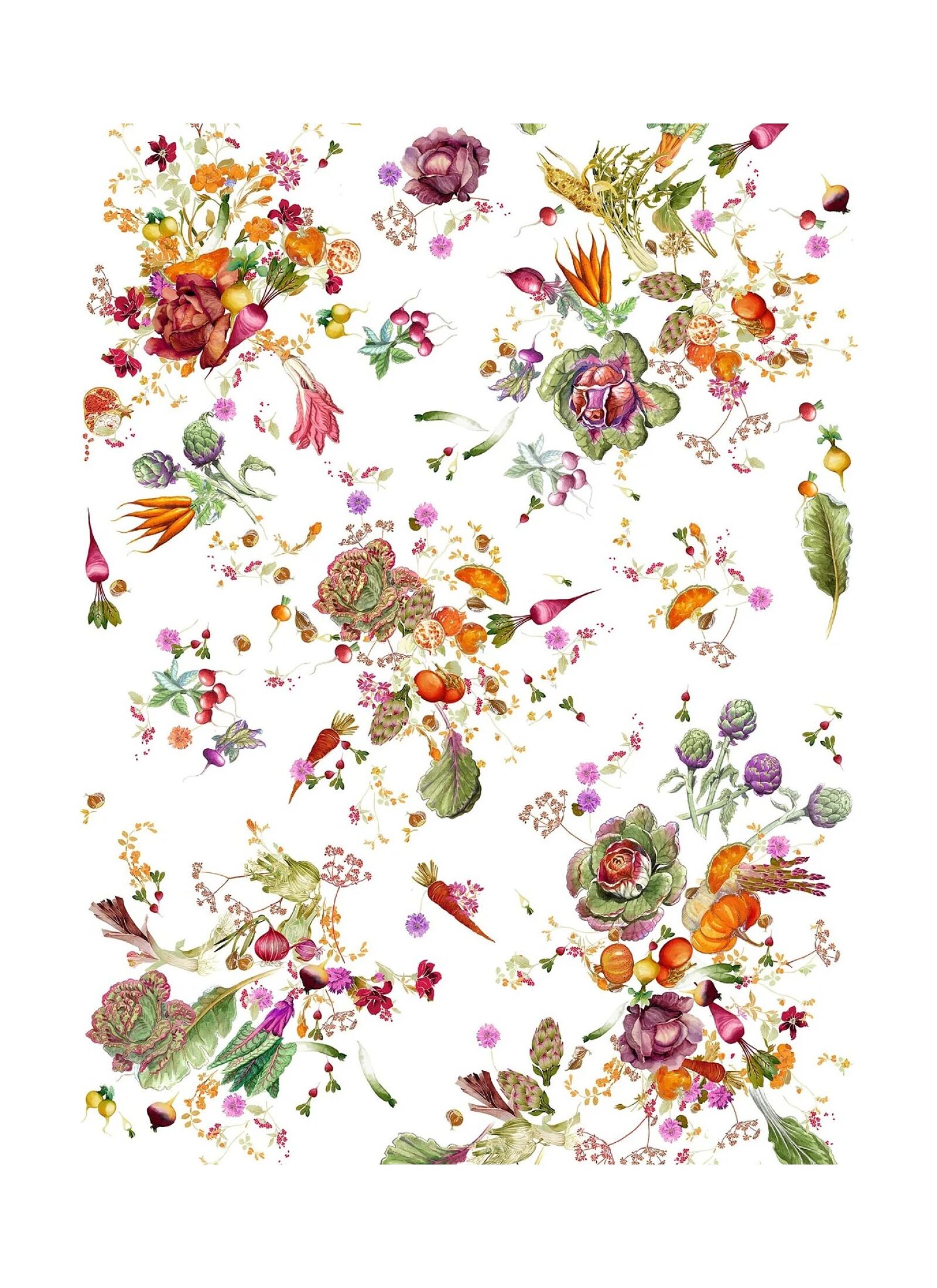 LINEN TABLECLOTH HORTUS