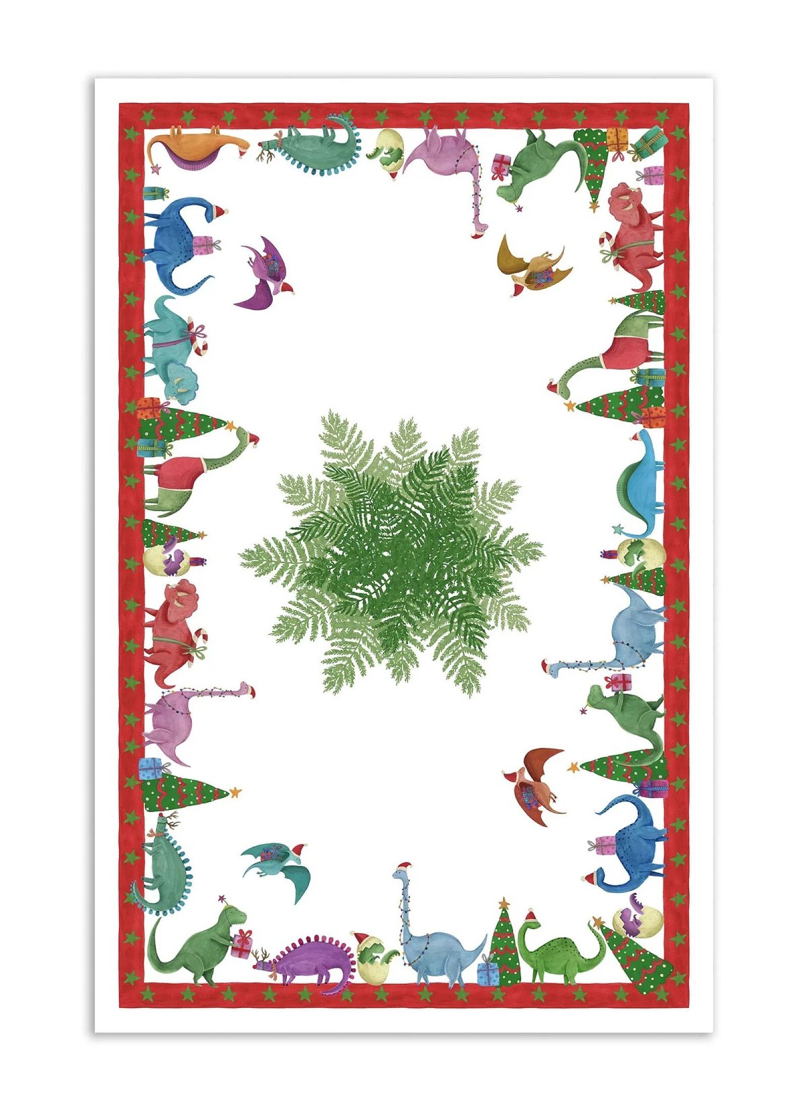 TABLECLOTH JURASSICXMAS