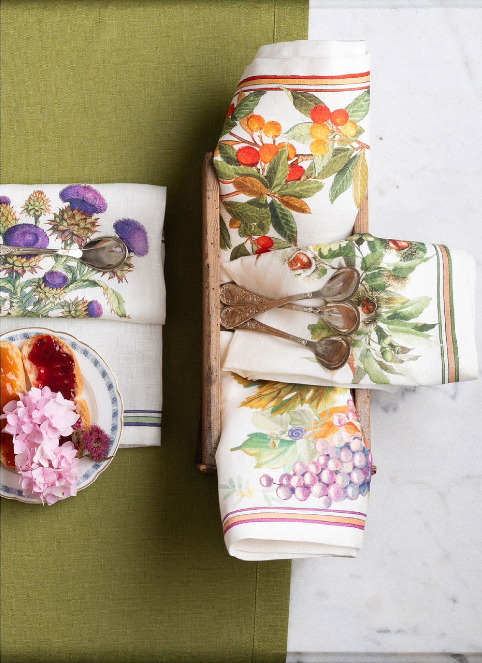 LINEN NAPKINS (4PCS) ARGENTARIO