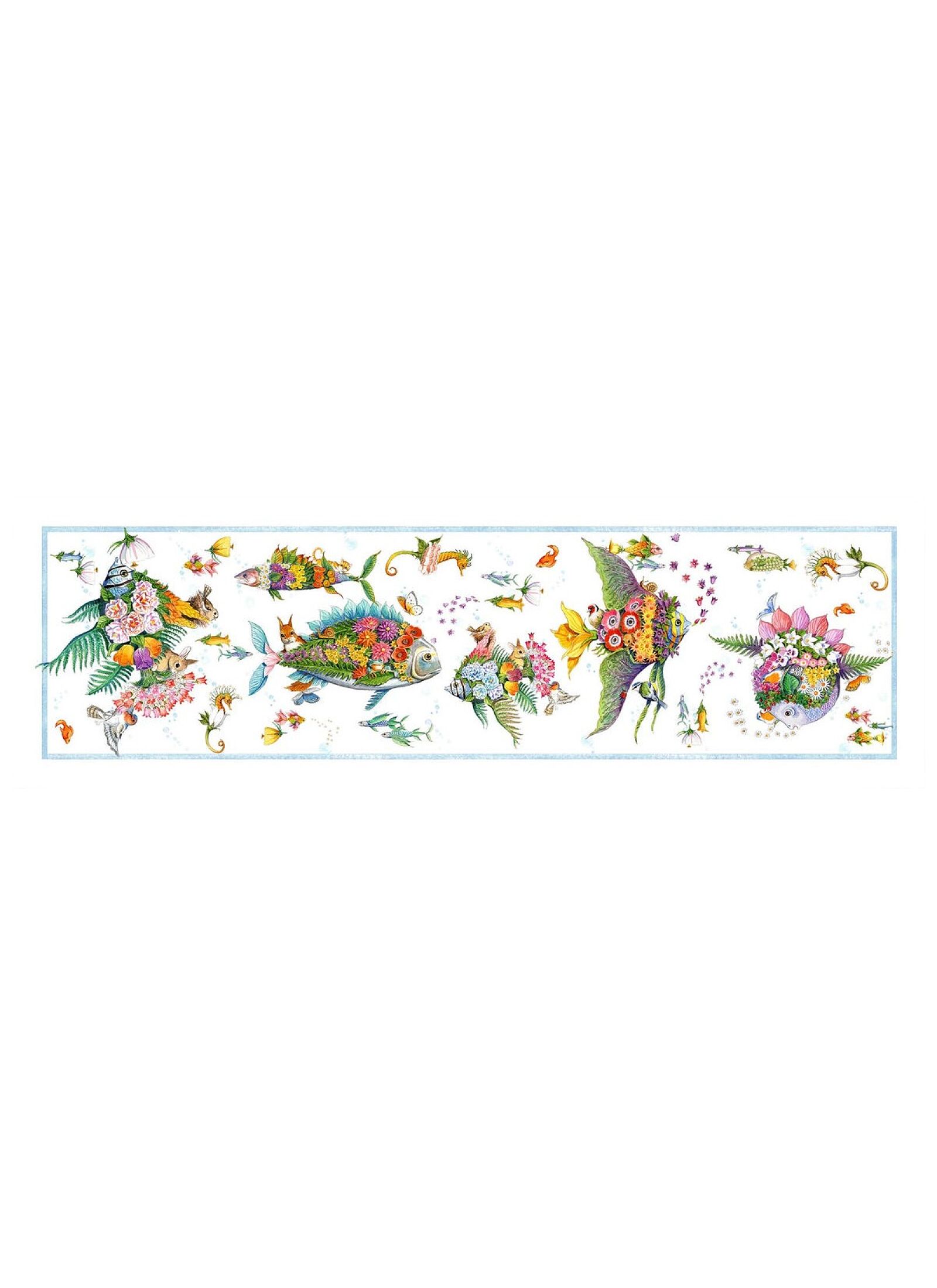 RUNNER LINEN PESCIFLORA