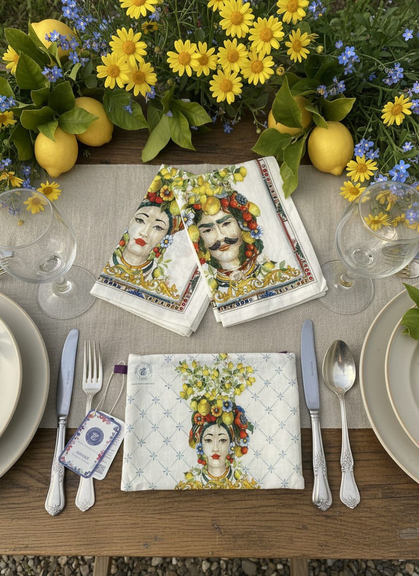 LINEN NAPKINS (4PCS) ZAGARA