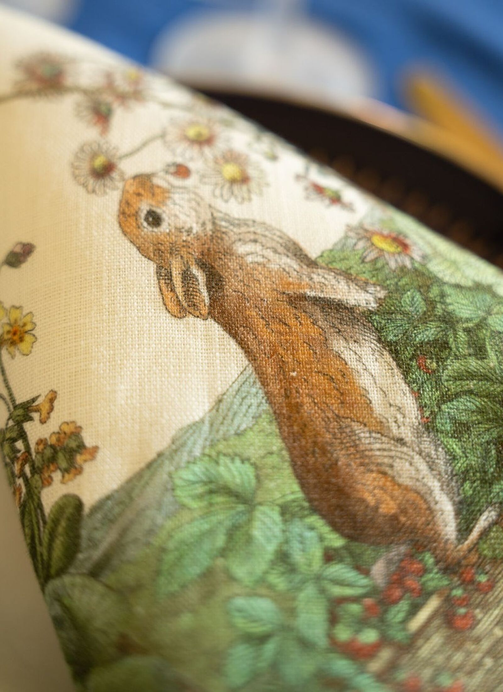 LINEN NAPKINS (4PCS) BUNNY GARDEN