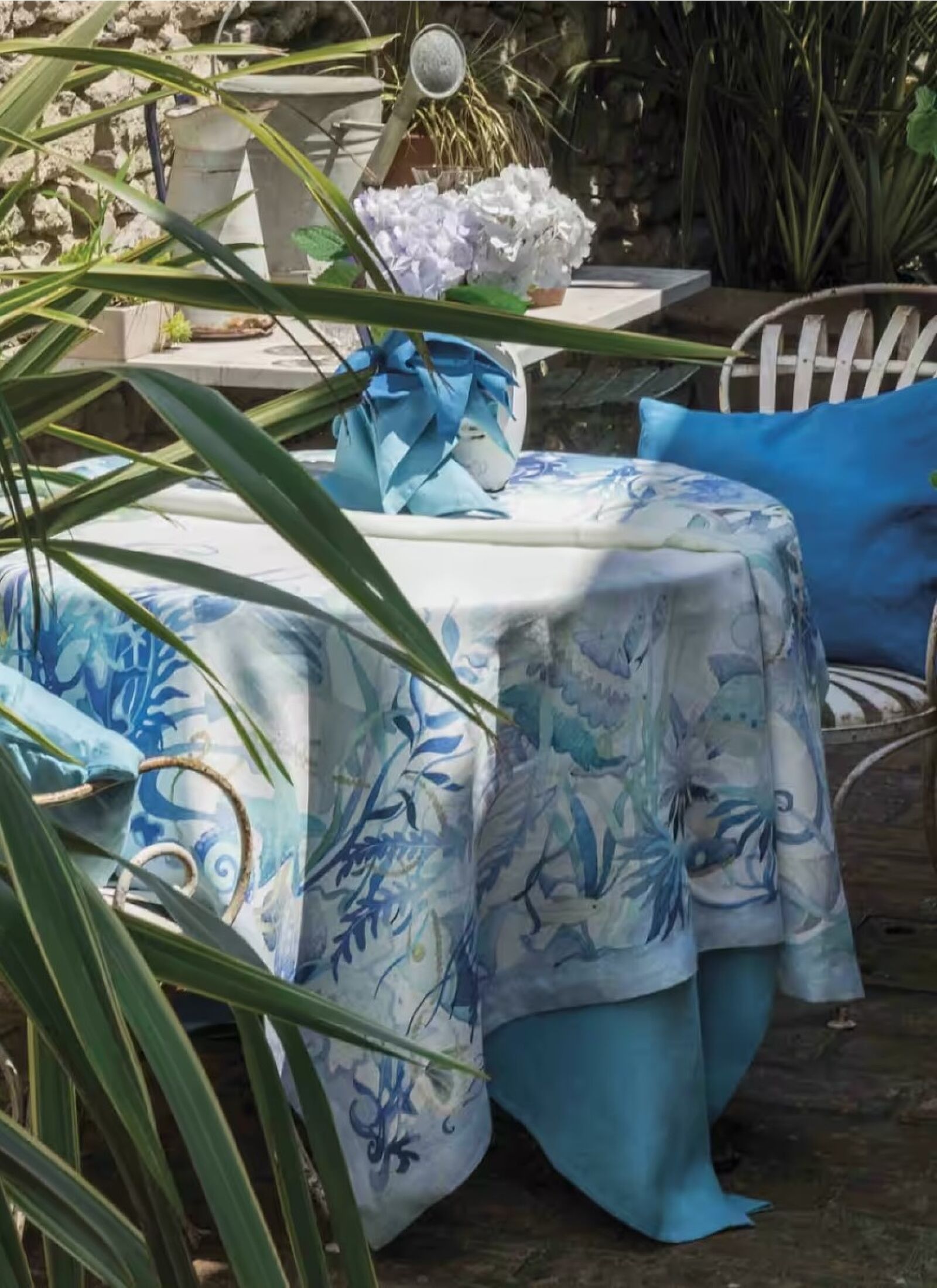 LINEN TABLECLOTH TORTUGA