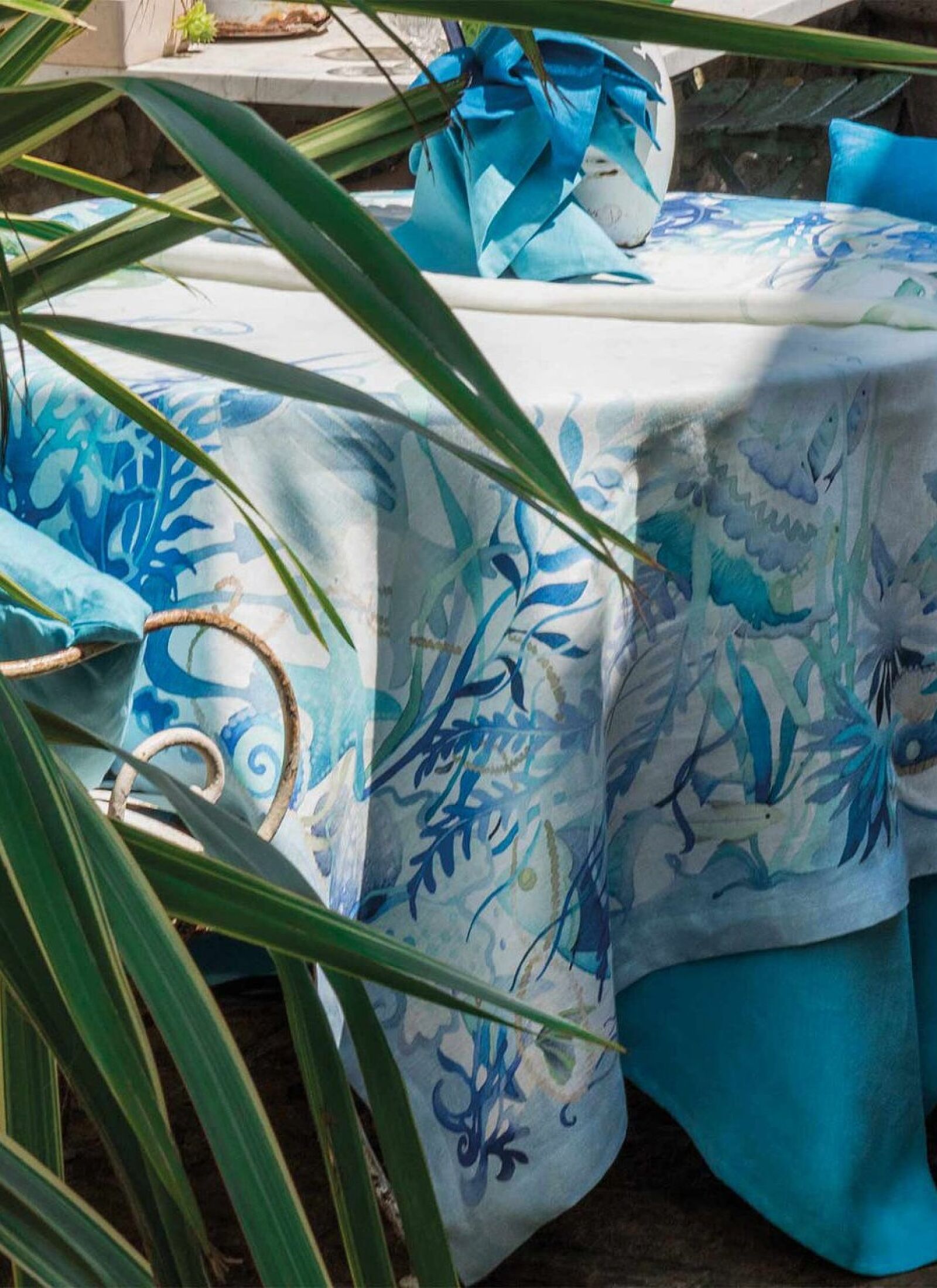 LINEN TABLECLOTH TORTUGA