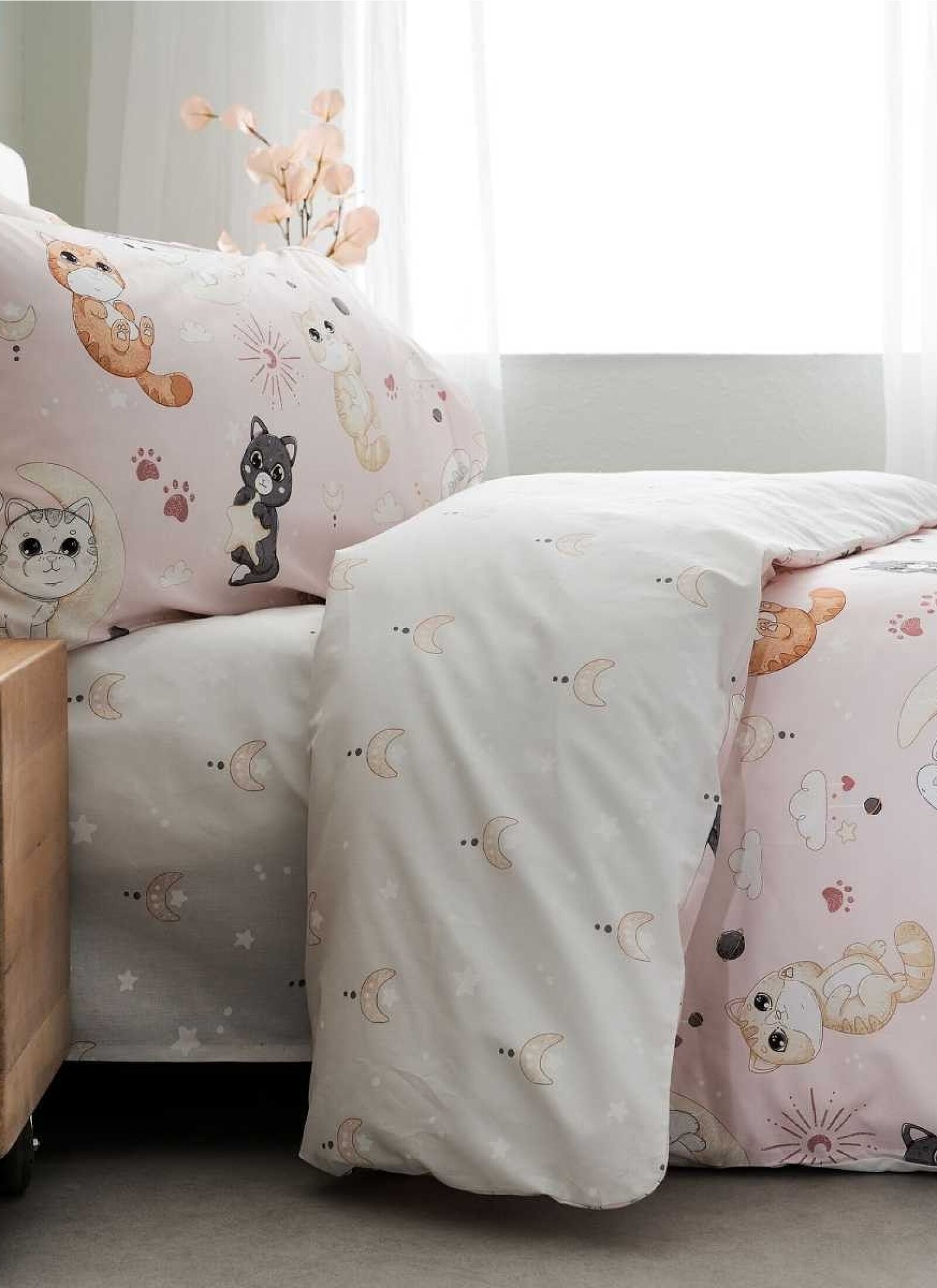 SINGLE SHEET SET KITTY