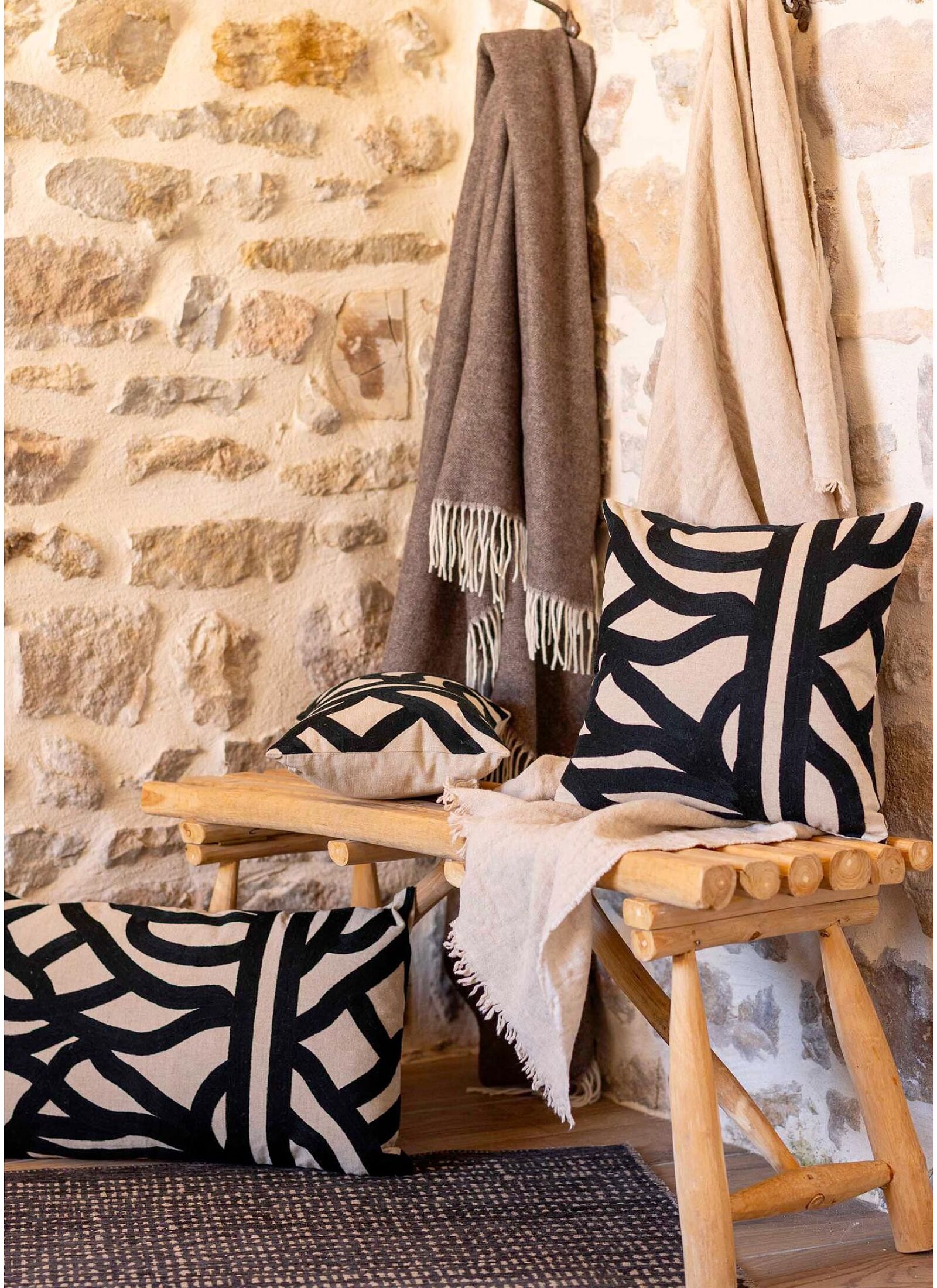 CUSHION EZIA OMBRE (40X65)