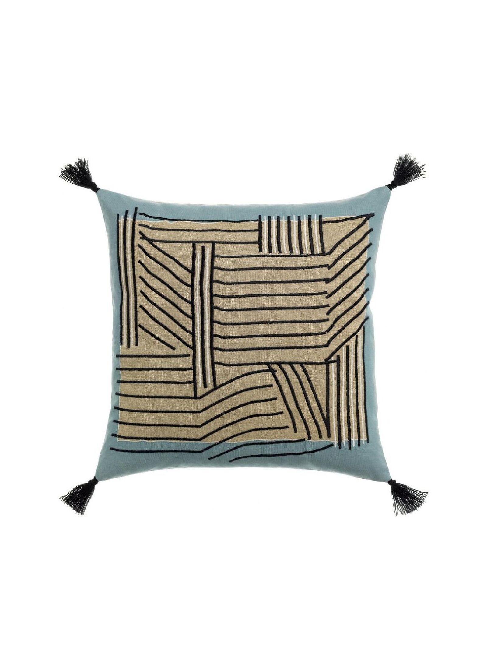 CUSHION KORI EMBROIDERED (45X45)