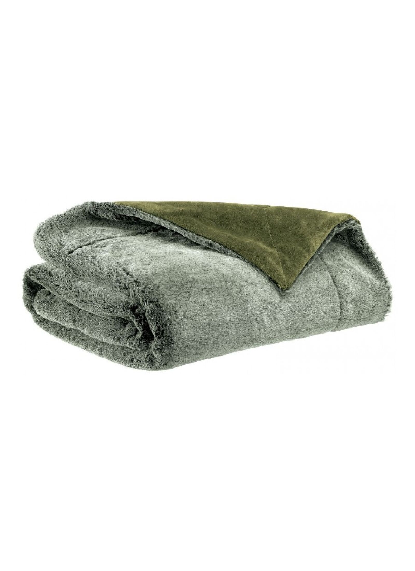 PLAID KINTA OLIVE 130X160 