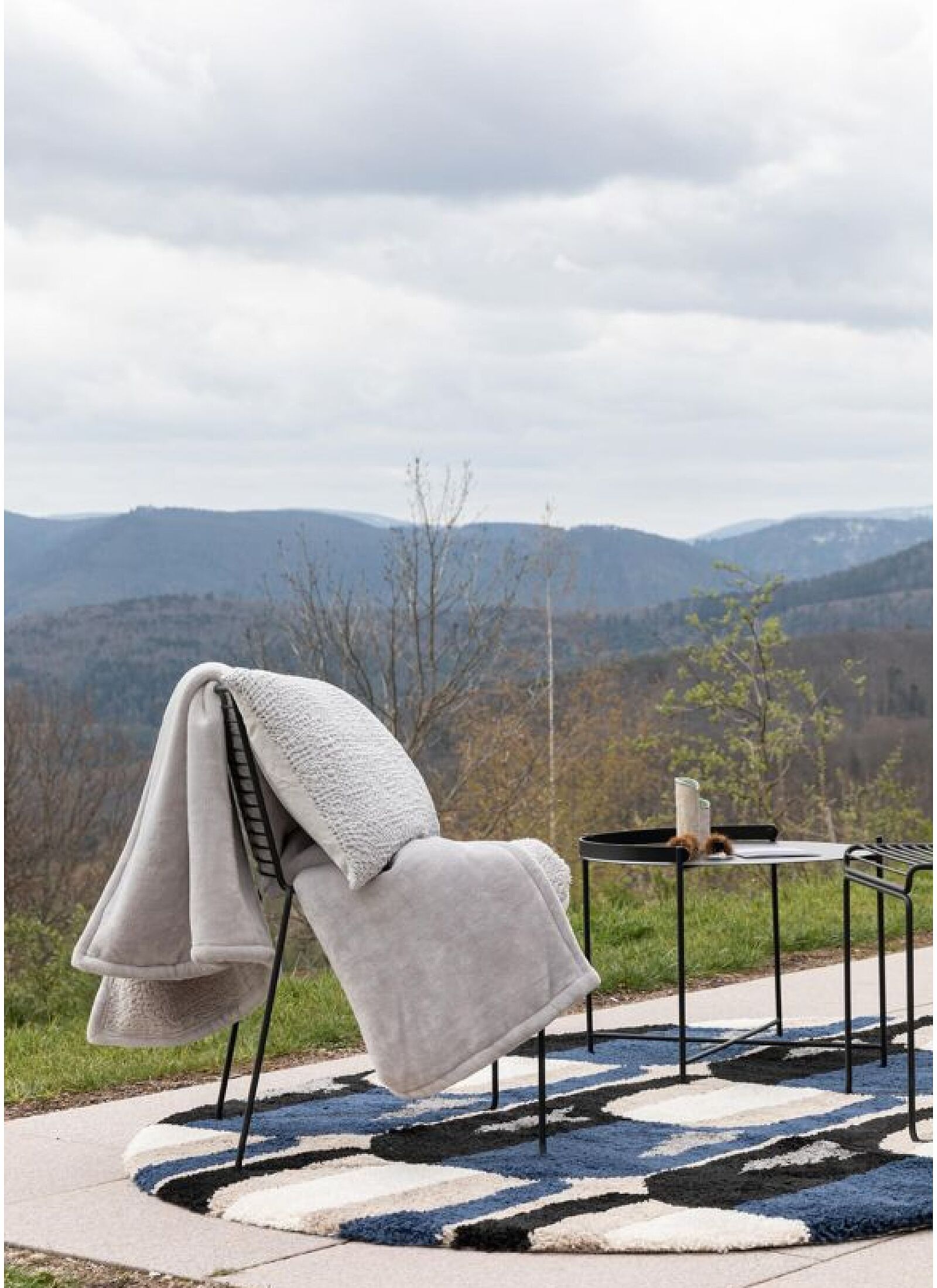 SINGLE BLANKET MICHKA PERLE (180X220)
