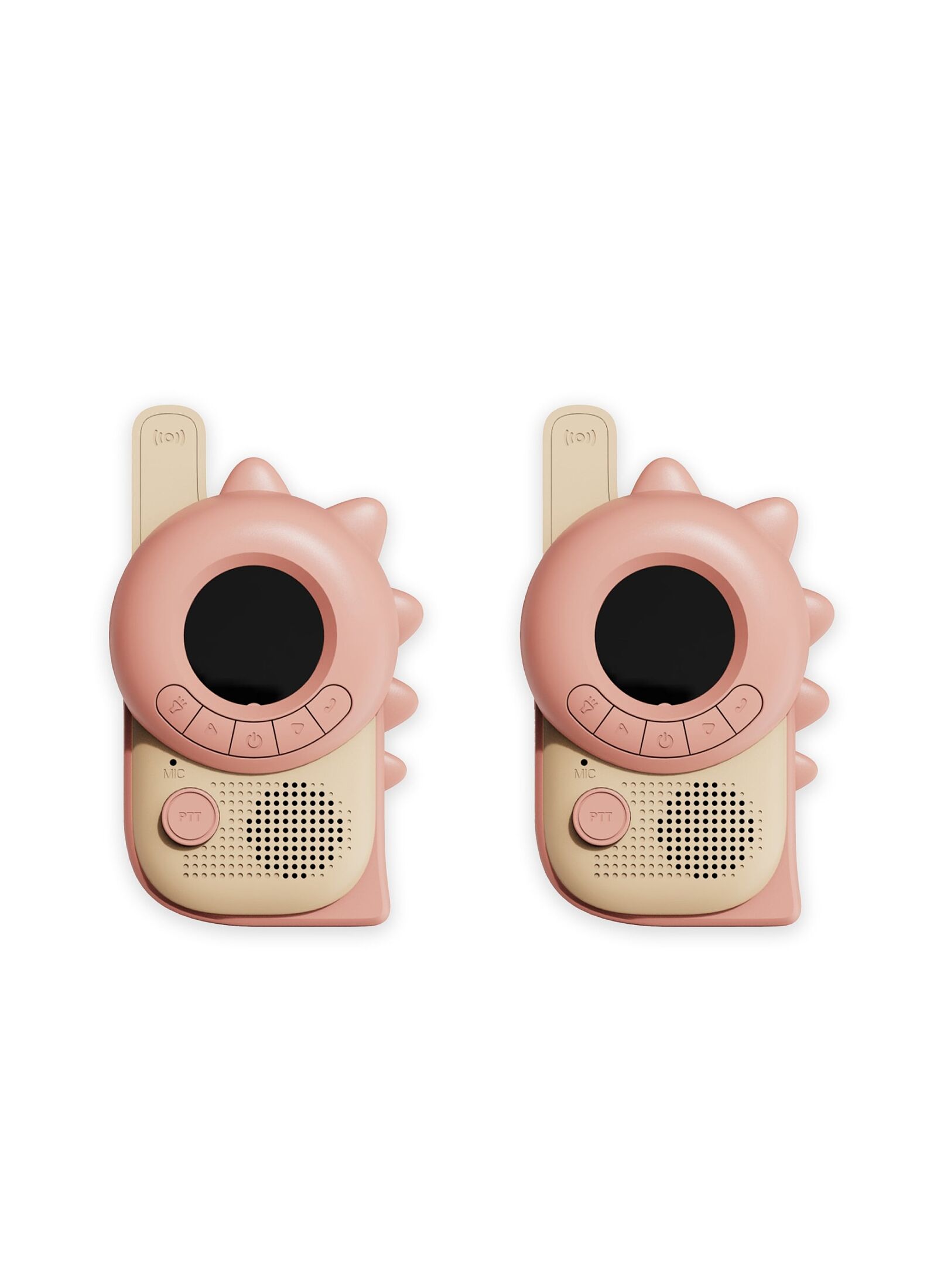 SET WALKIE TALKIE ZOO PINK DINOSAUR