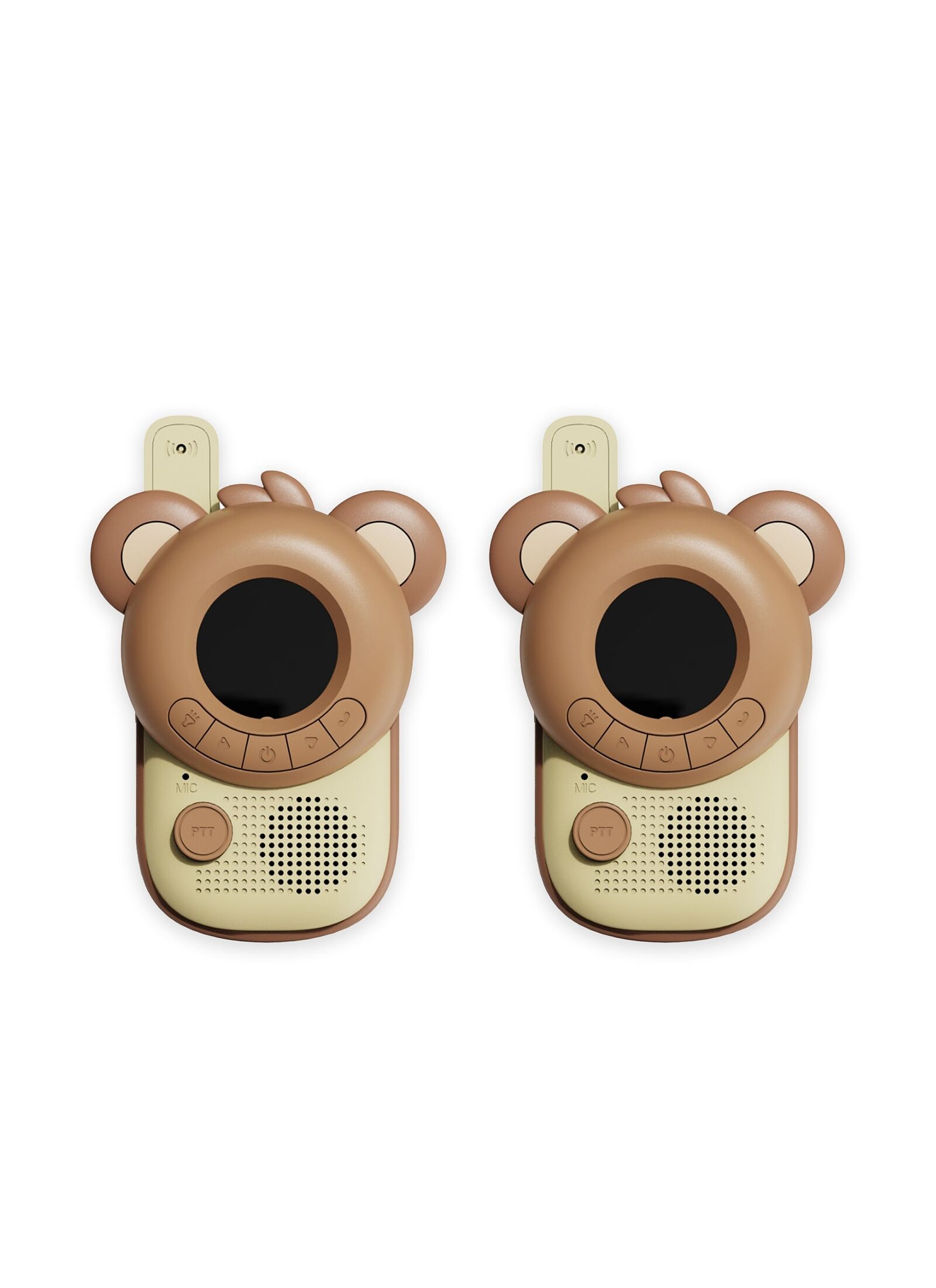 SET WALKIE TALKIE ZOO TEDDY BEAR
