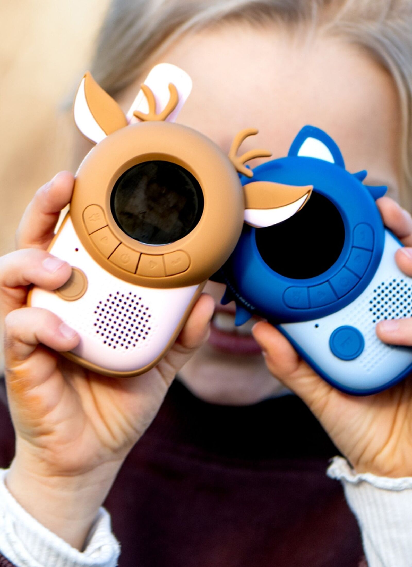 SET WALKIE TALKIE ZOO RACCOON-FAWN