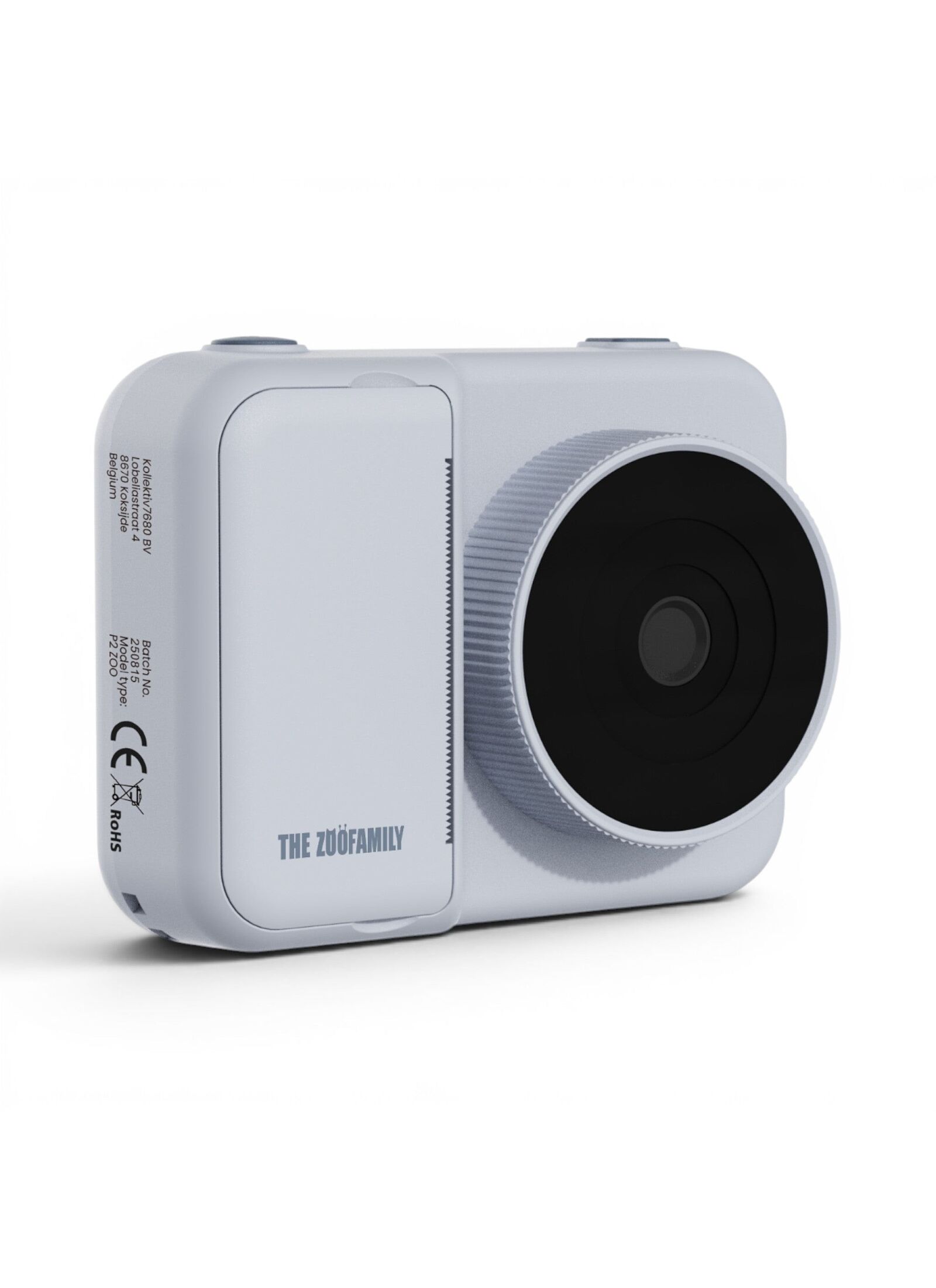 CAMERA WITH BUILT-N PRINTER ZOO PRINT RACCOON