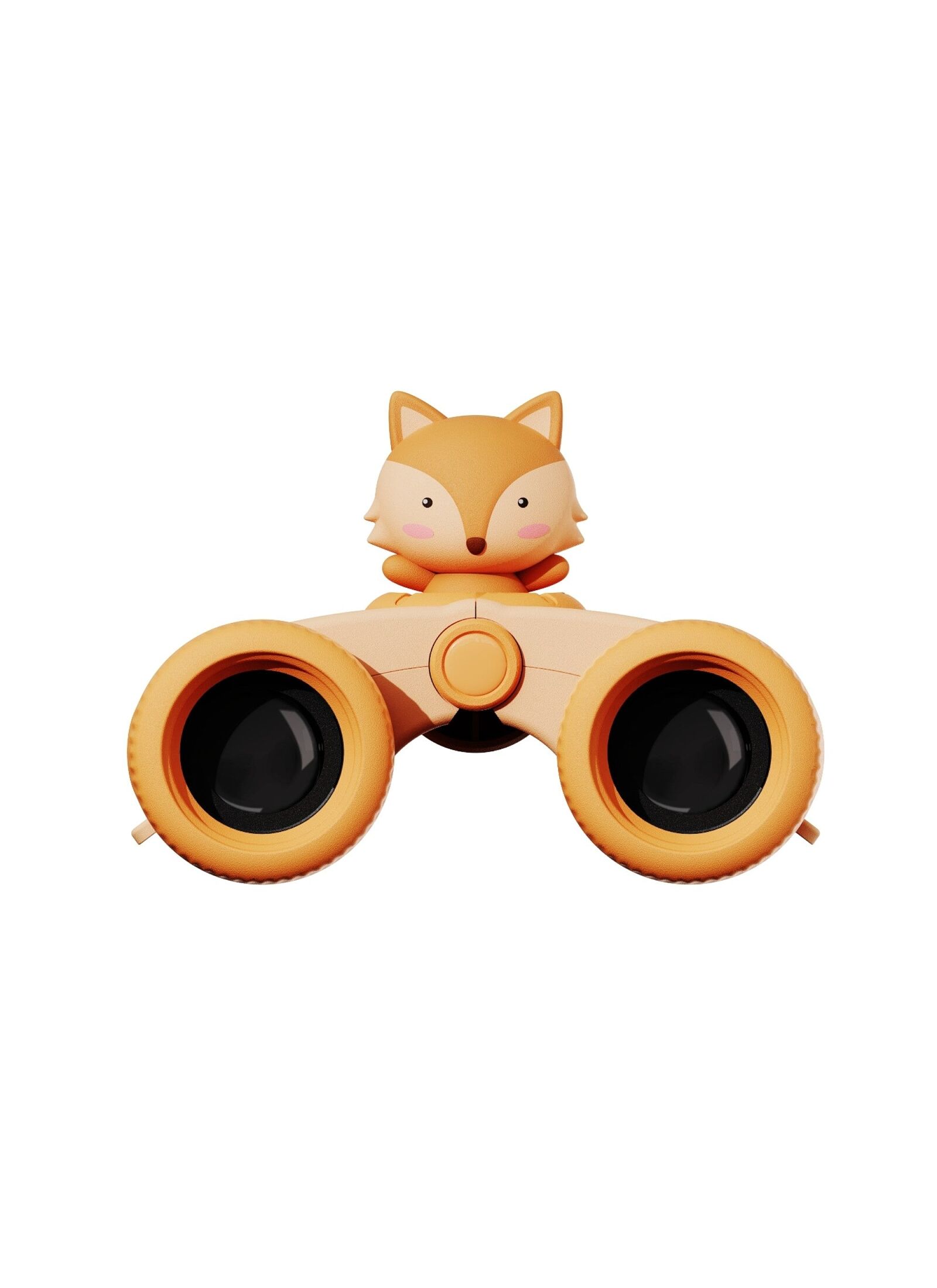 BINOCULARS ZOO EYES FOX