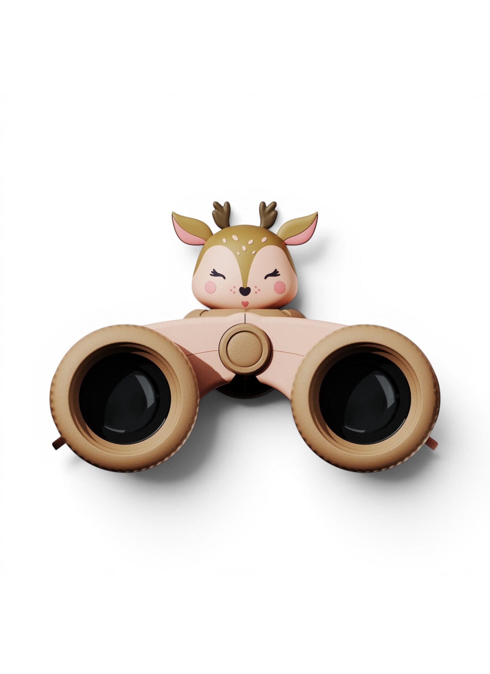 BINOCULARS ZOO EYES DEER