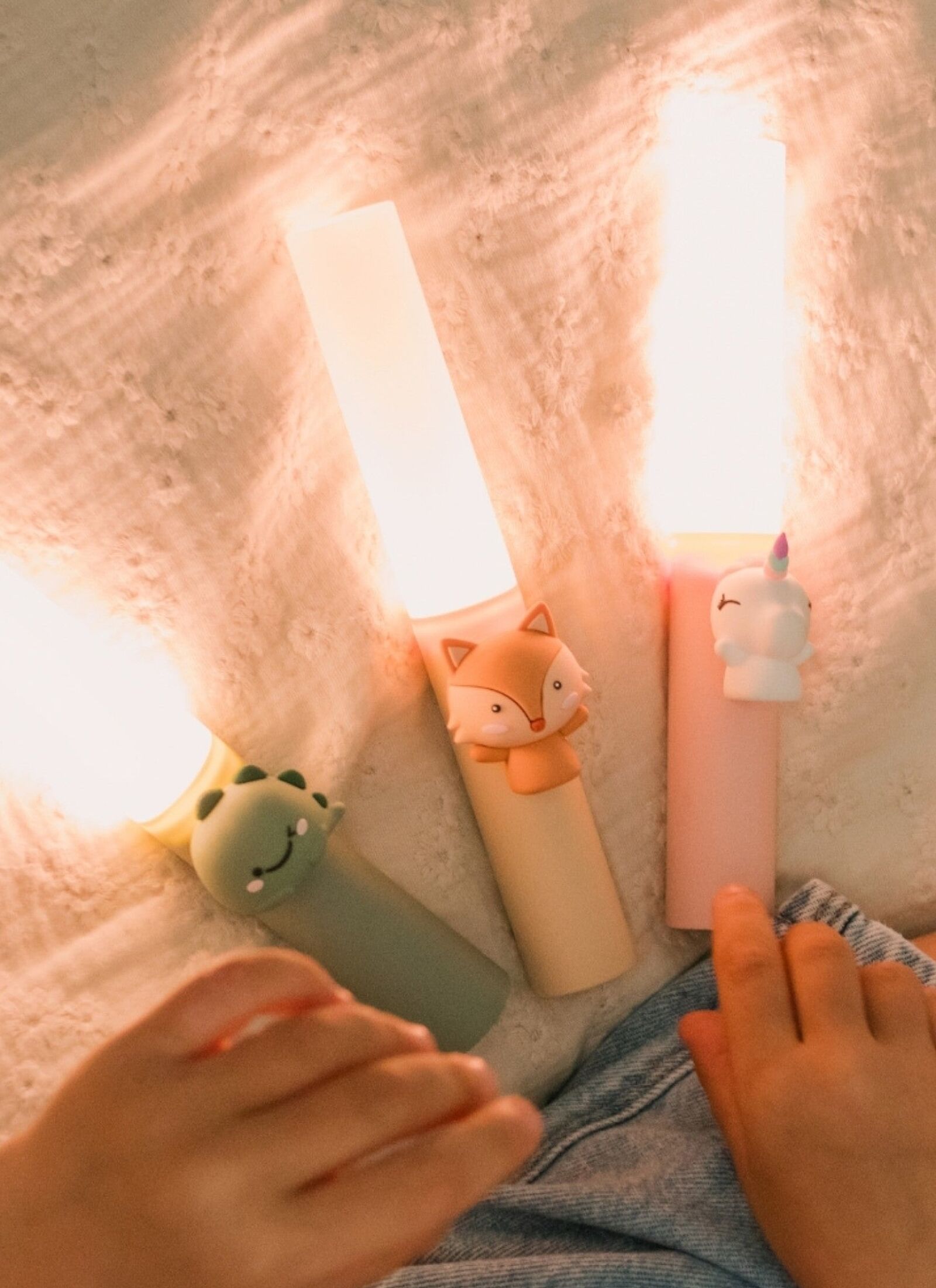PORTABLE NIGHT LIGHT ZOO LIGHT UNICORN