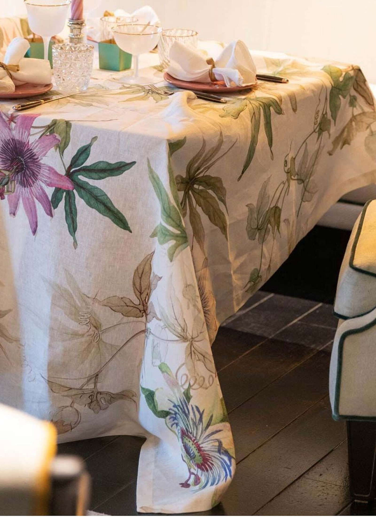 LINEN TABLECLOTH GRANADILLA