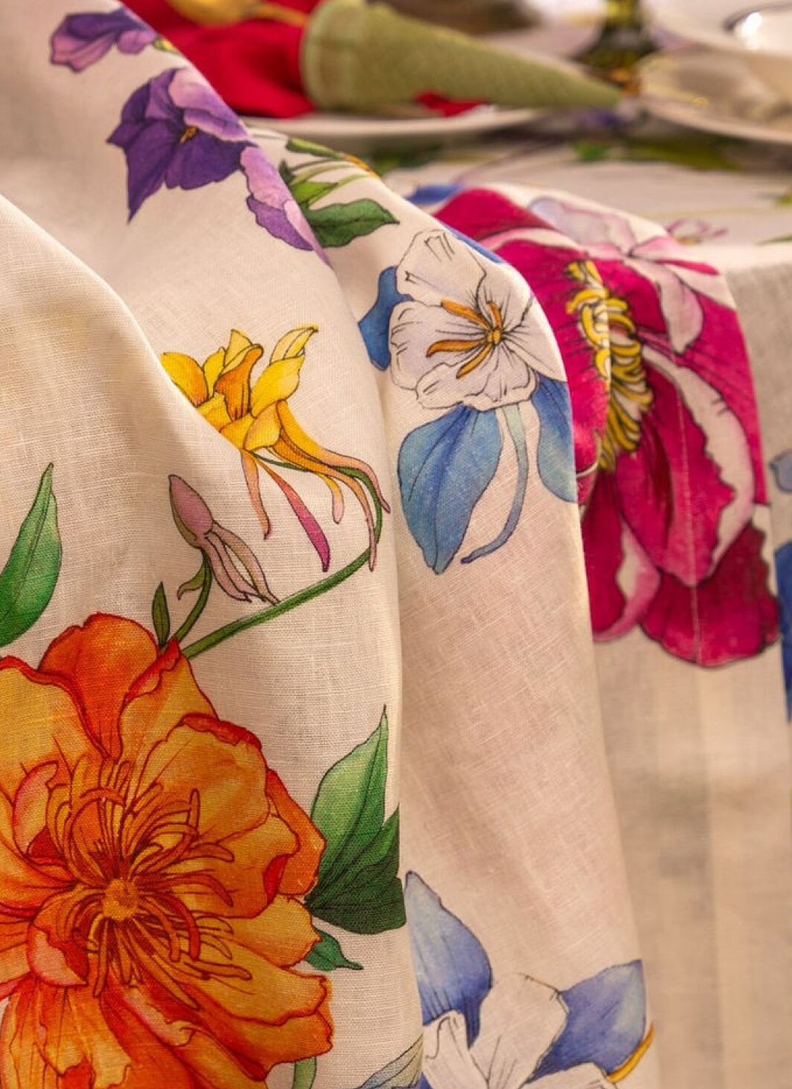 LINEN TABLECLOTH ANTEA