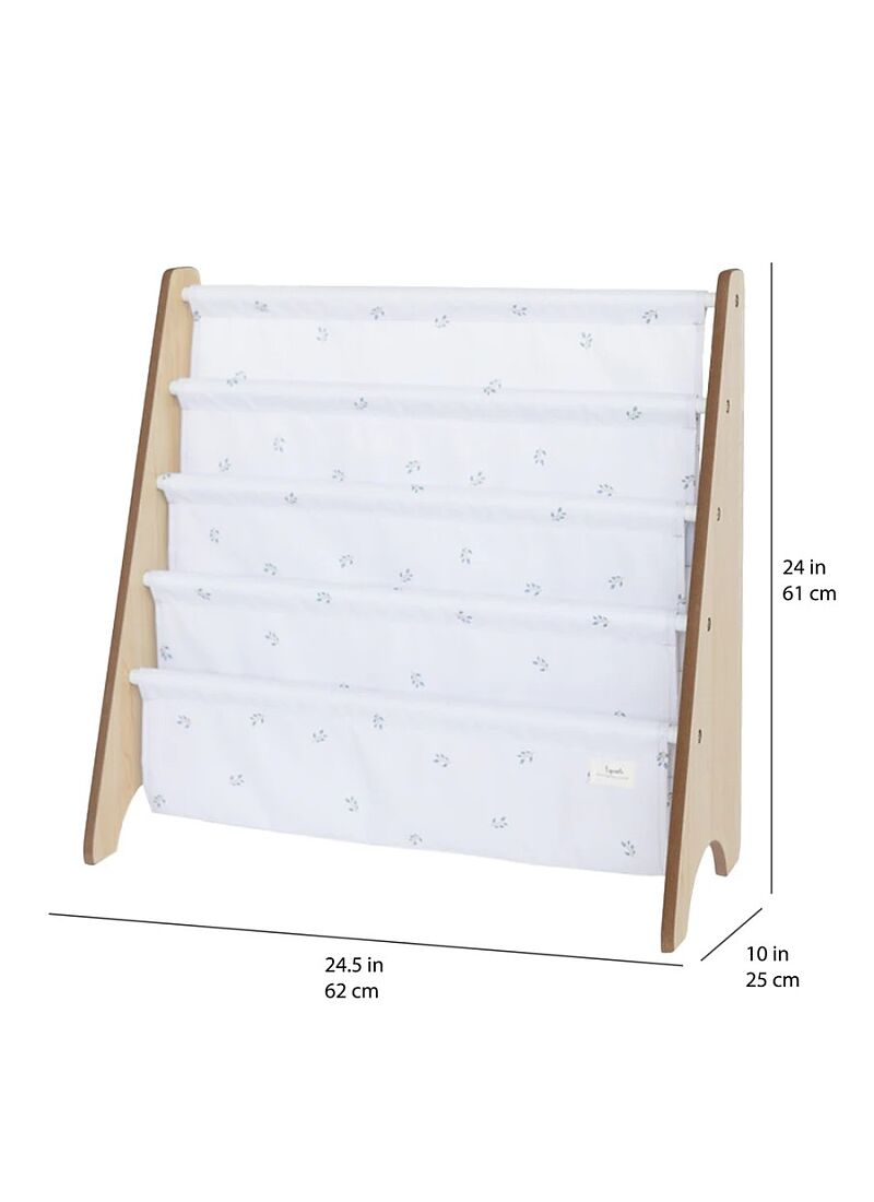 BOOK RACK IVORY