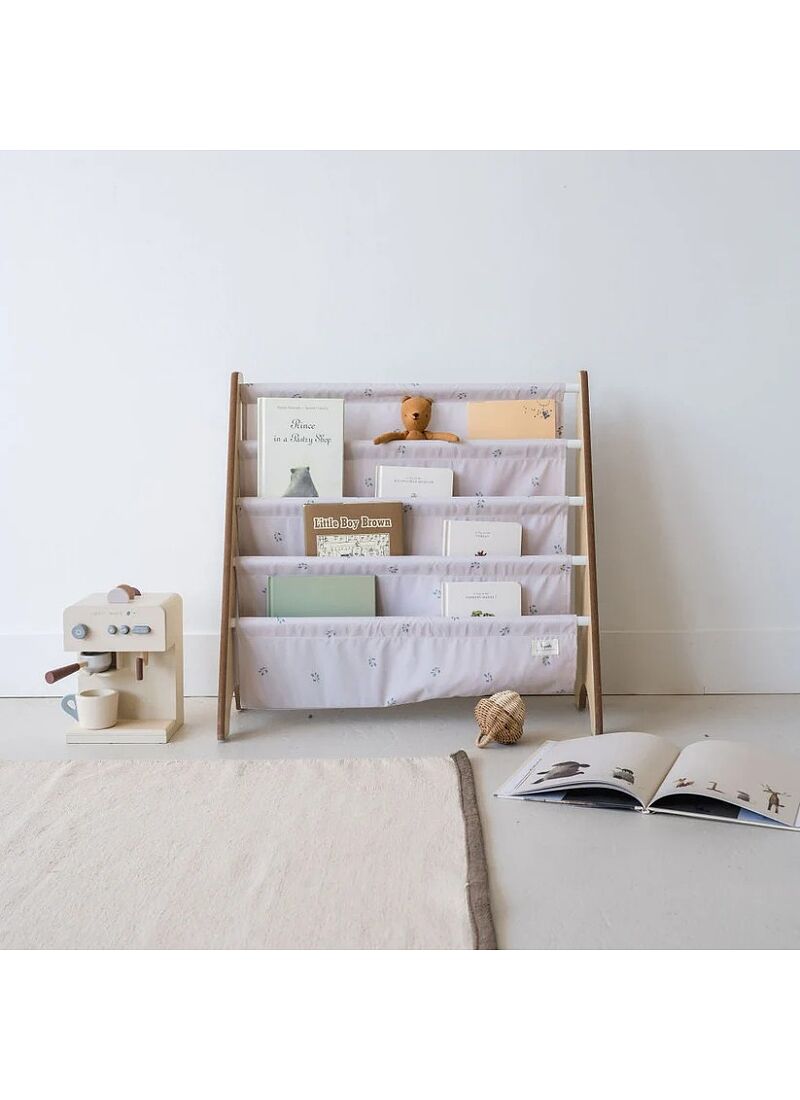 BOOK RACK TAUPE
