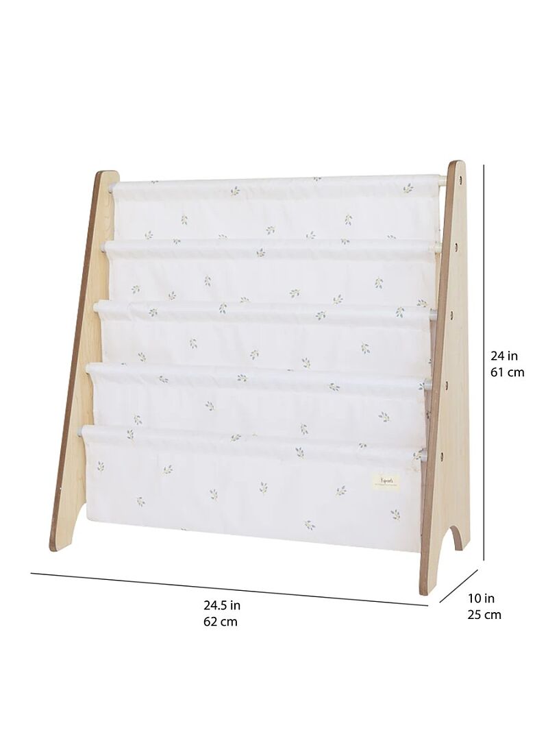 BOOK RACK TAUPE