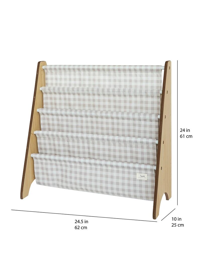 BOOK RACK BEIGE