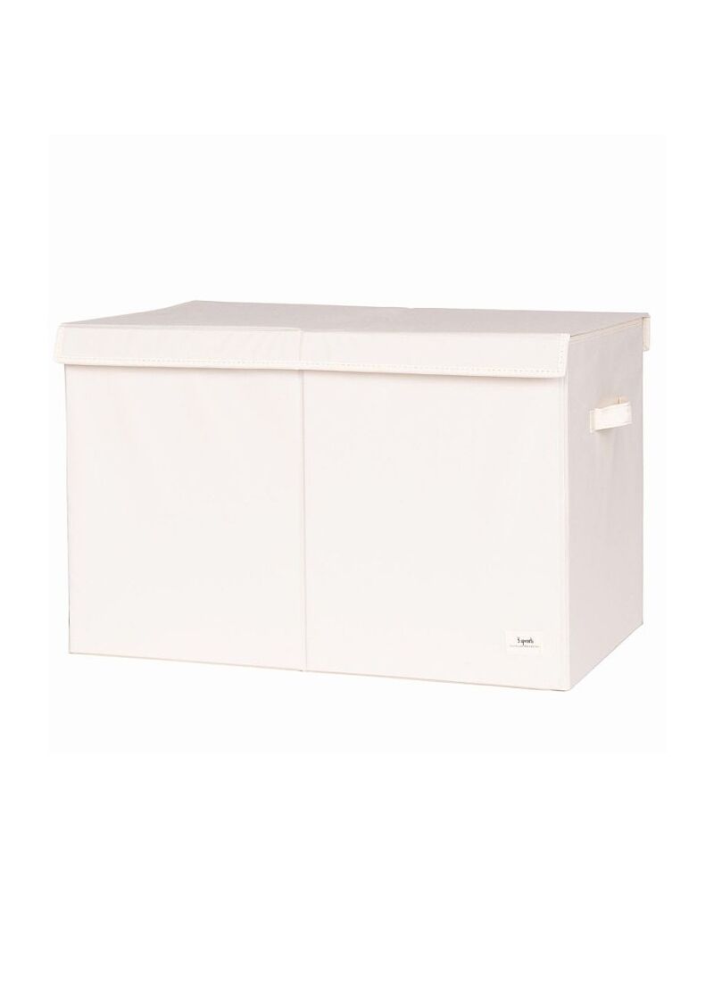 STRORAGE BOX WITH LID CREAM