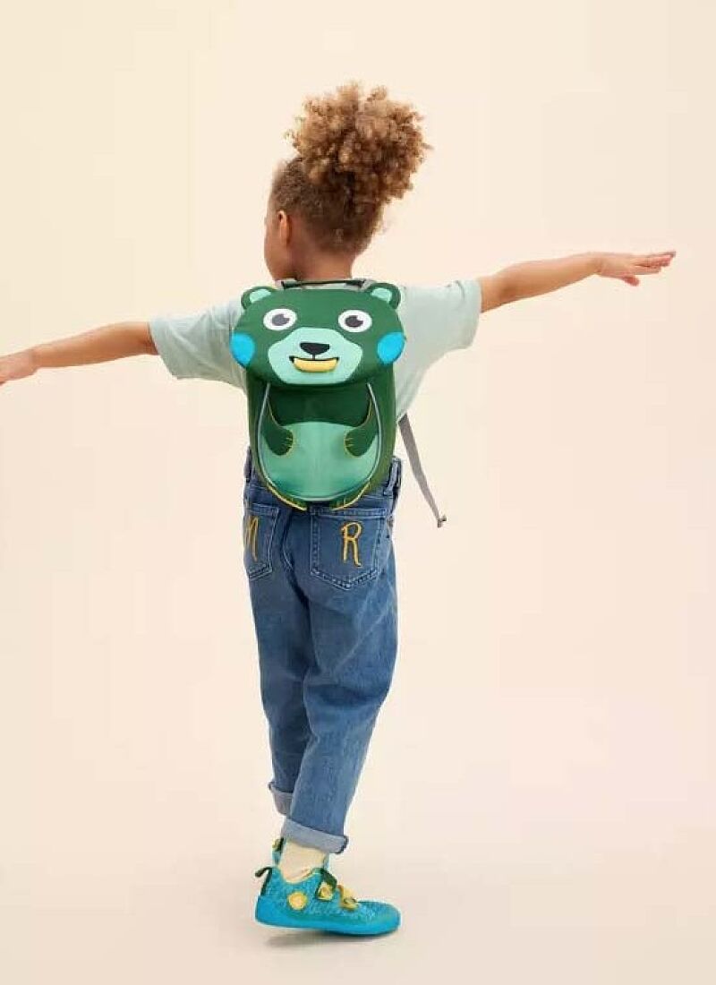 KID'S BACKPACK MINI GREEN BEAR