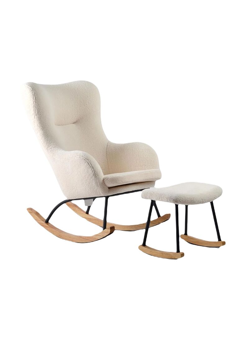 ROCKING CHAIR TEDDY CREAM