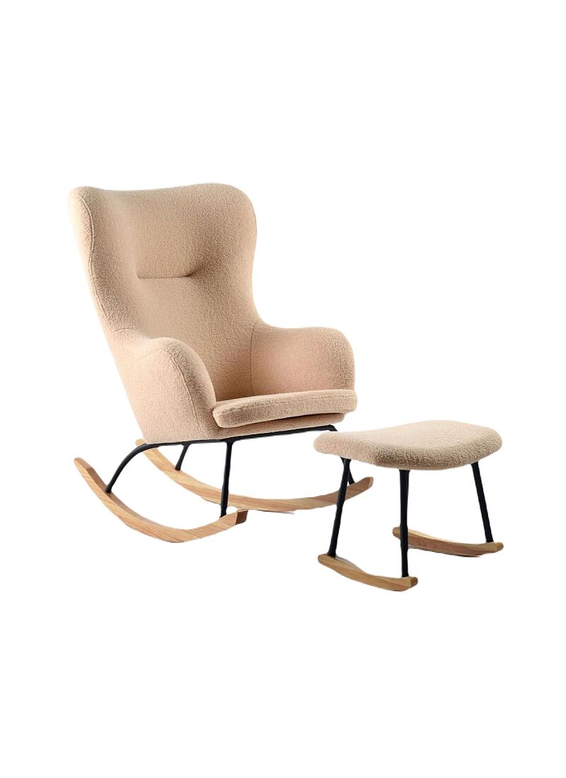 ROCKING CHAIR TEDDY BEIGE