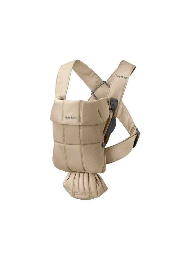 BABY CARRIER MINI WOVEN BEIGE