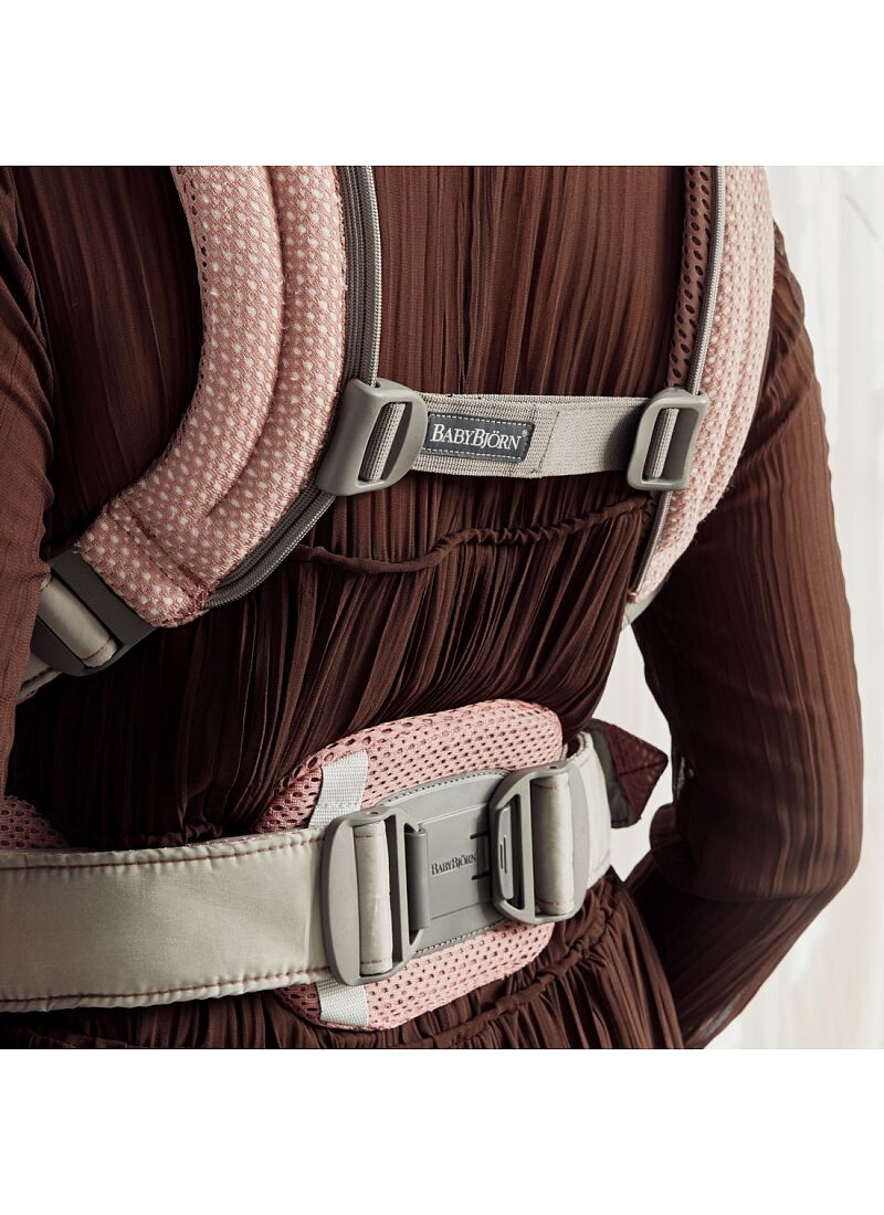 BABY CARRIER HARMONY MESH DUSTY PINK