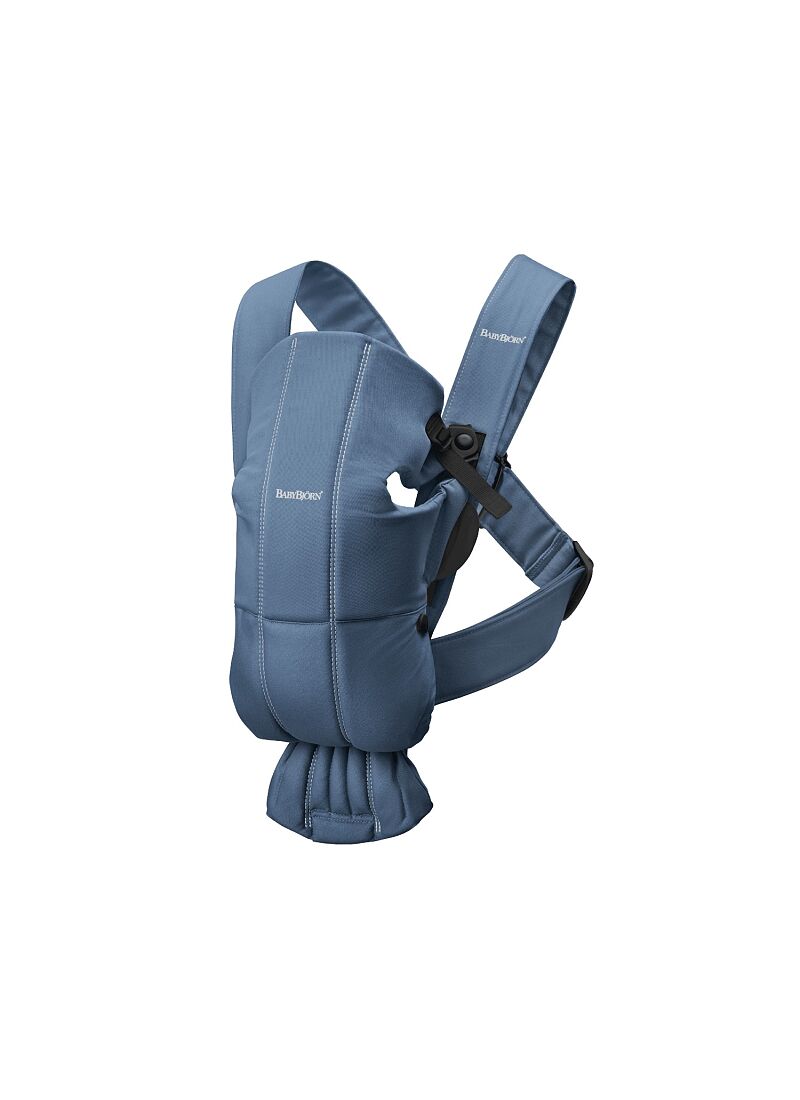 BABY CARRIER MINI WOVEN VINTAGE INDIGO